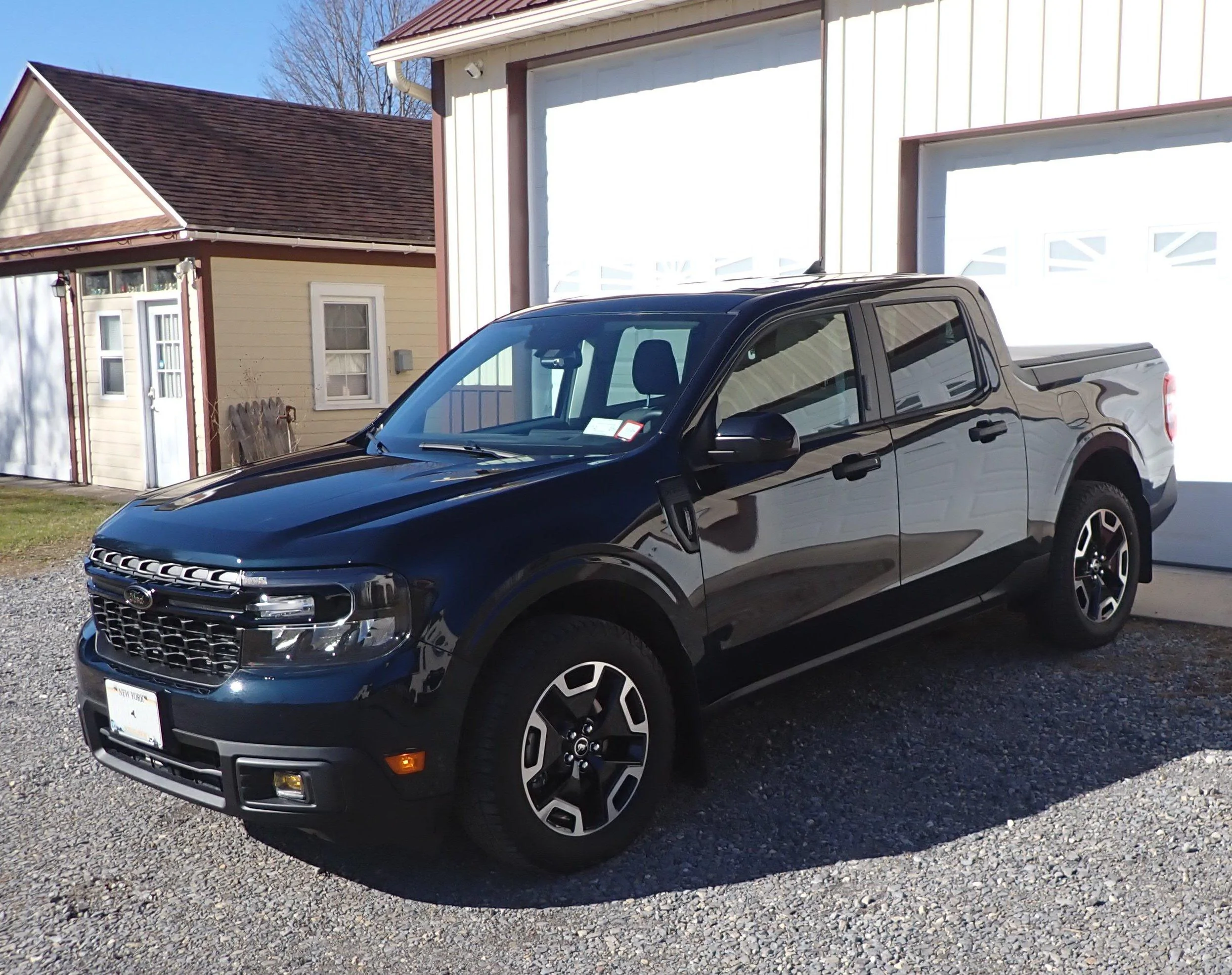 Ford Maverick Changed wheels:  Steelies to Bronco Sport Outer Banks Maverick