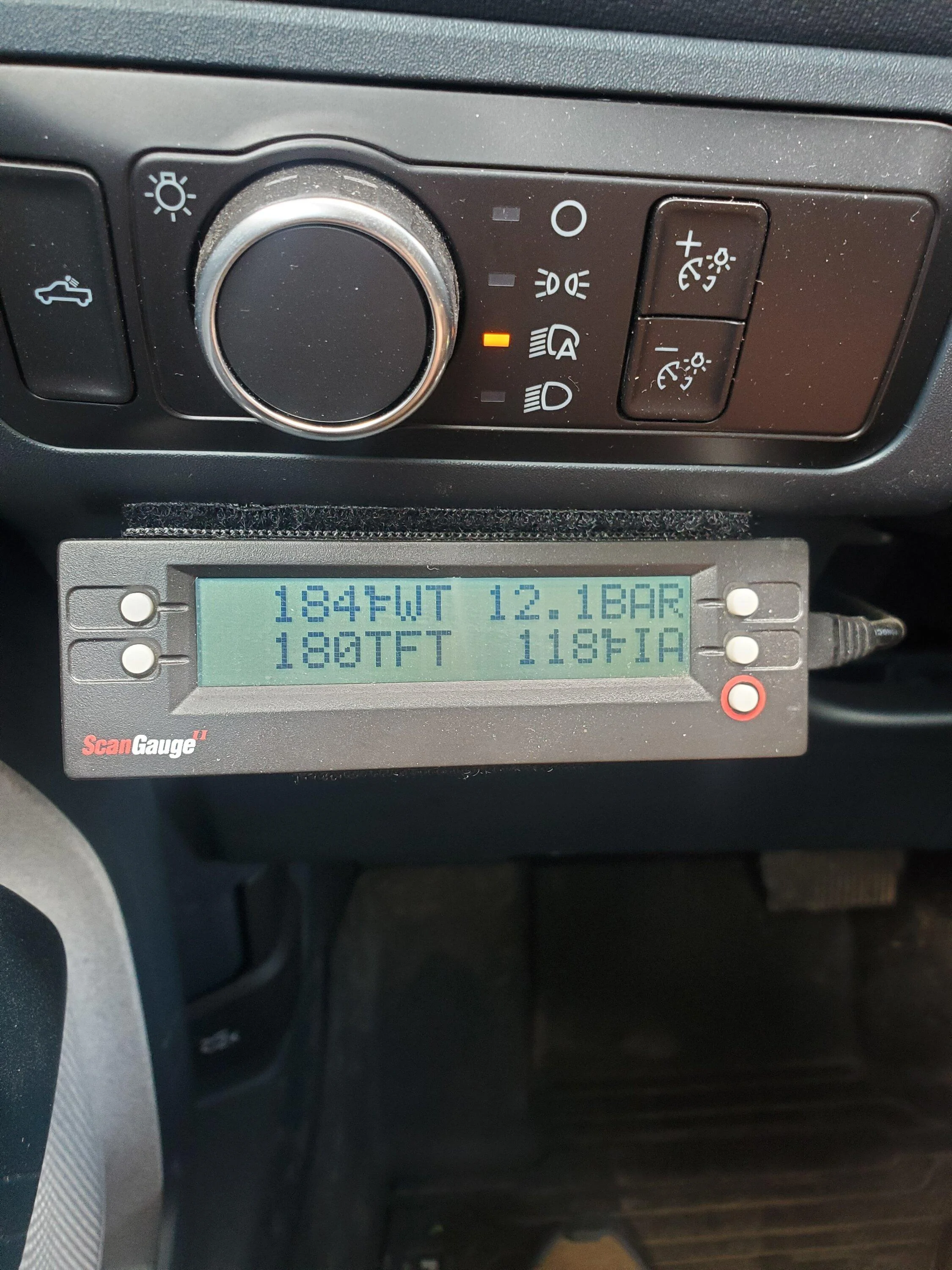 Ford Maverick Checking accuracy of engine temp gauge. 20230605_163123