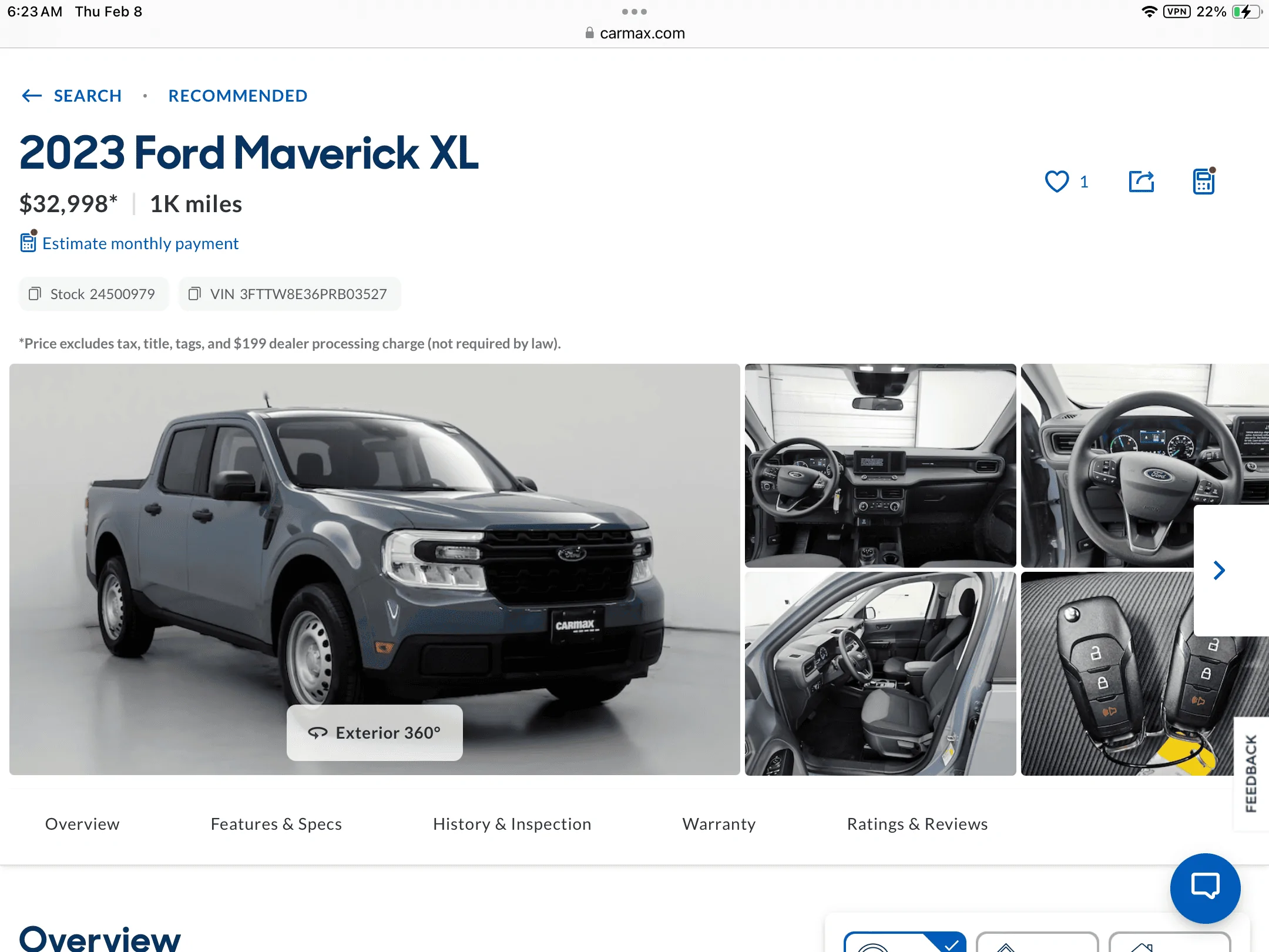 Ford Maverick Market changing IMG_1261