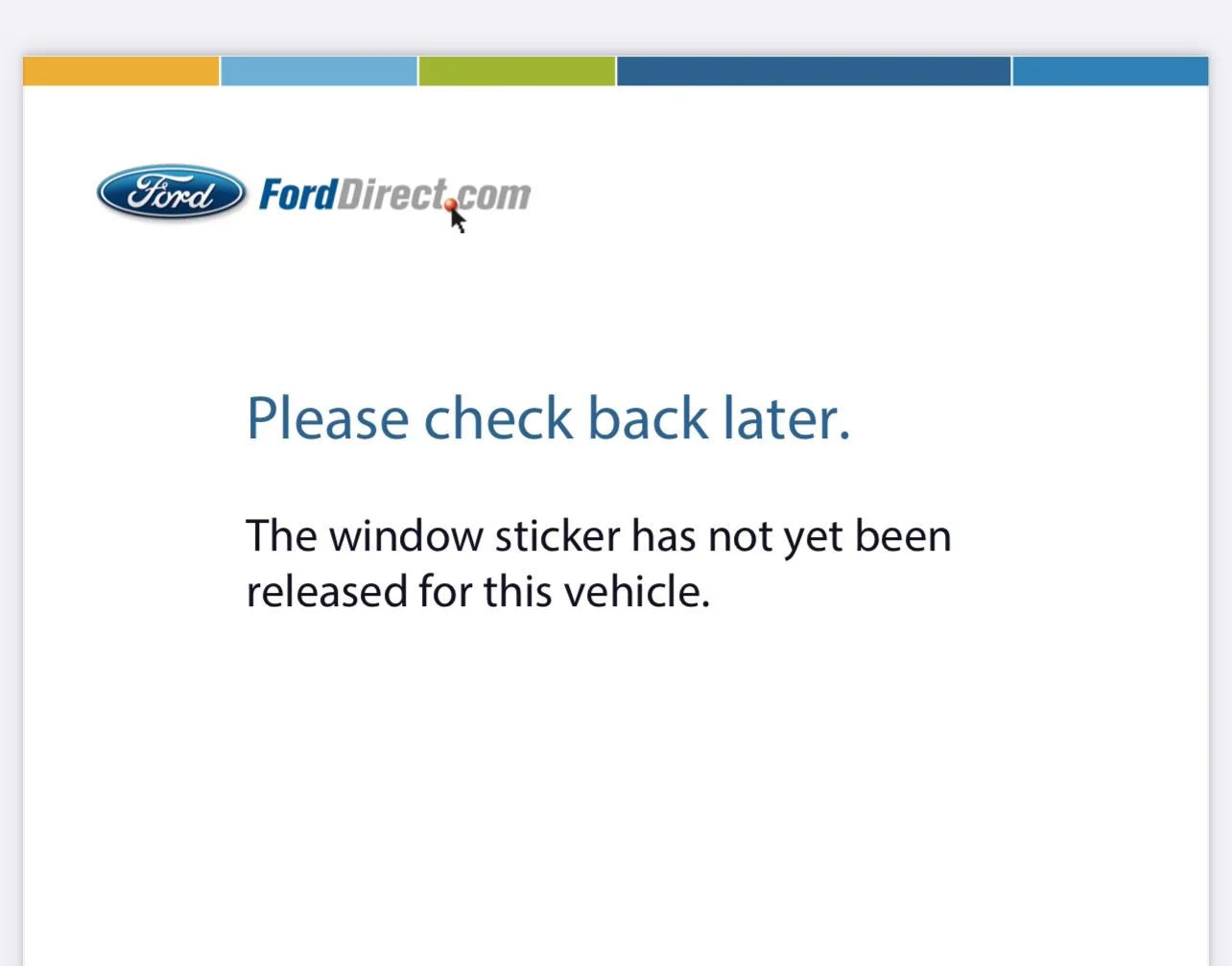 Ford Maverick Canadian order to delivery wait times IMG_1566
