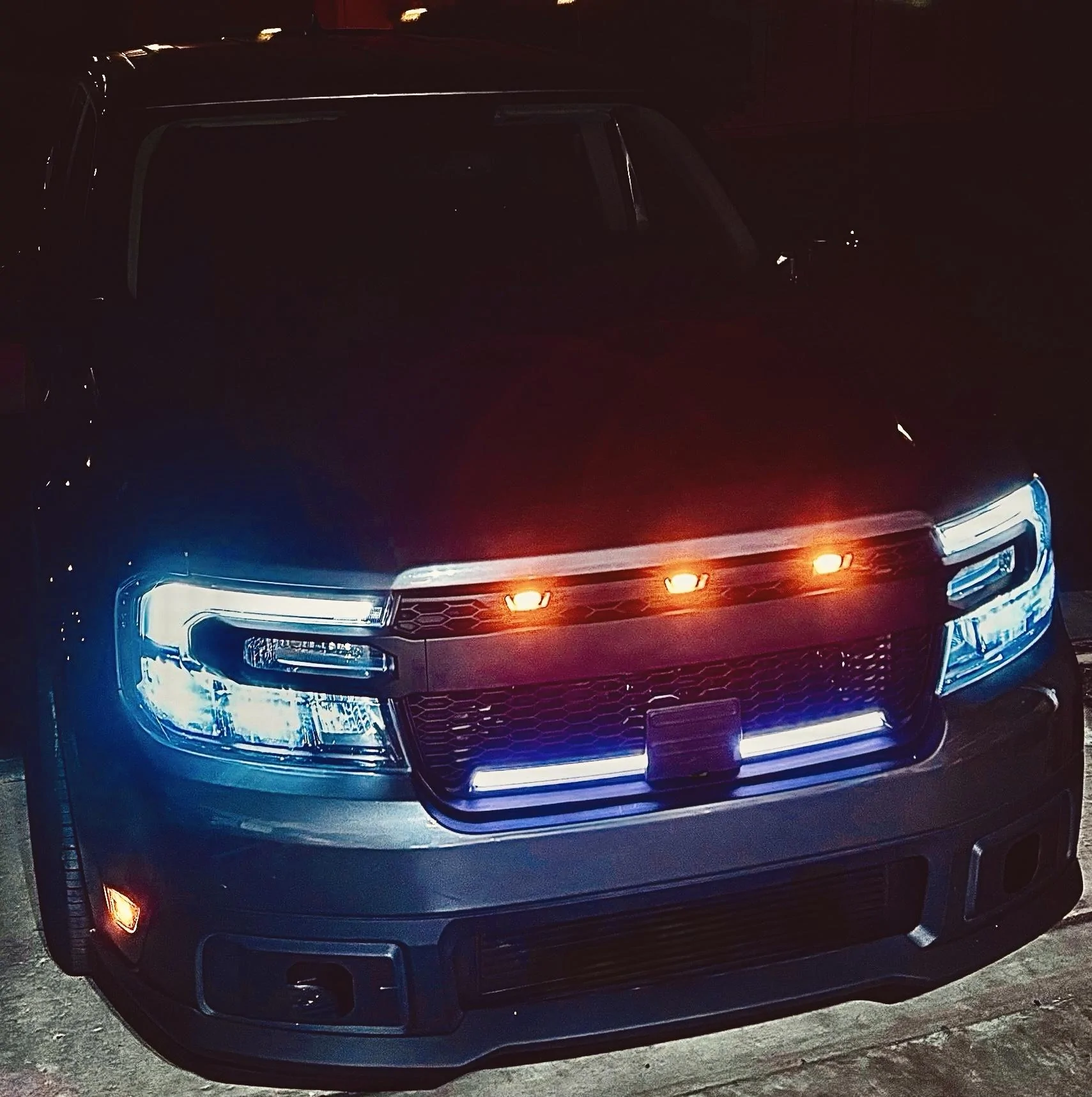 Ford Maverick Raptor Grill with ACC IMG_0927