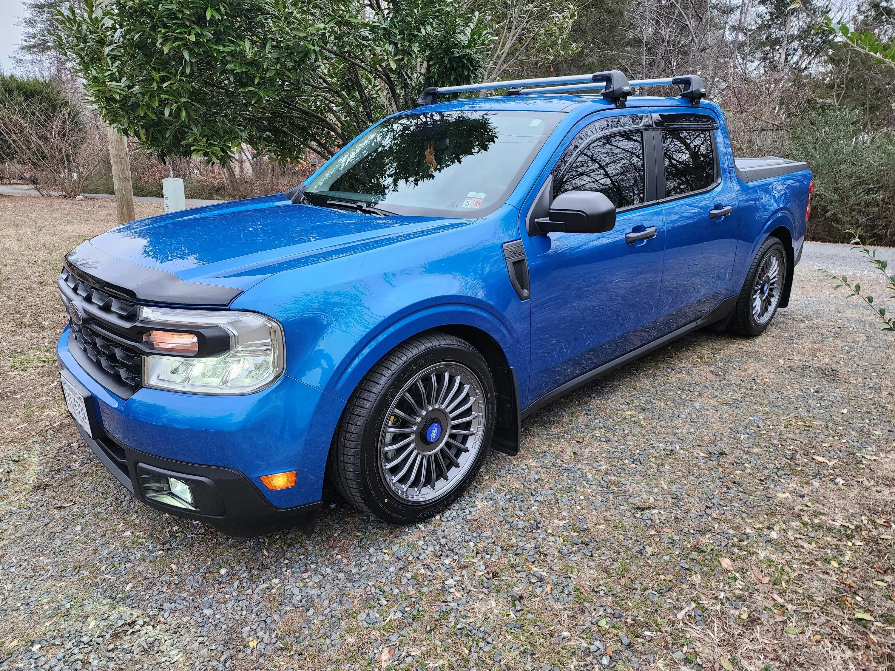 Ford Maverick Old wheels with new tire combination 20240210_164438
