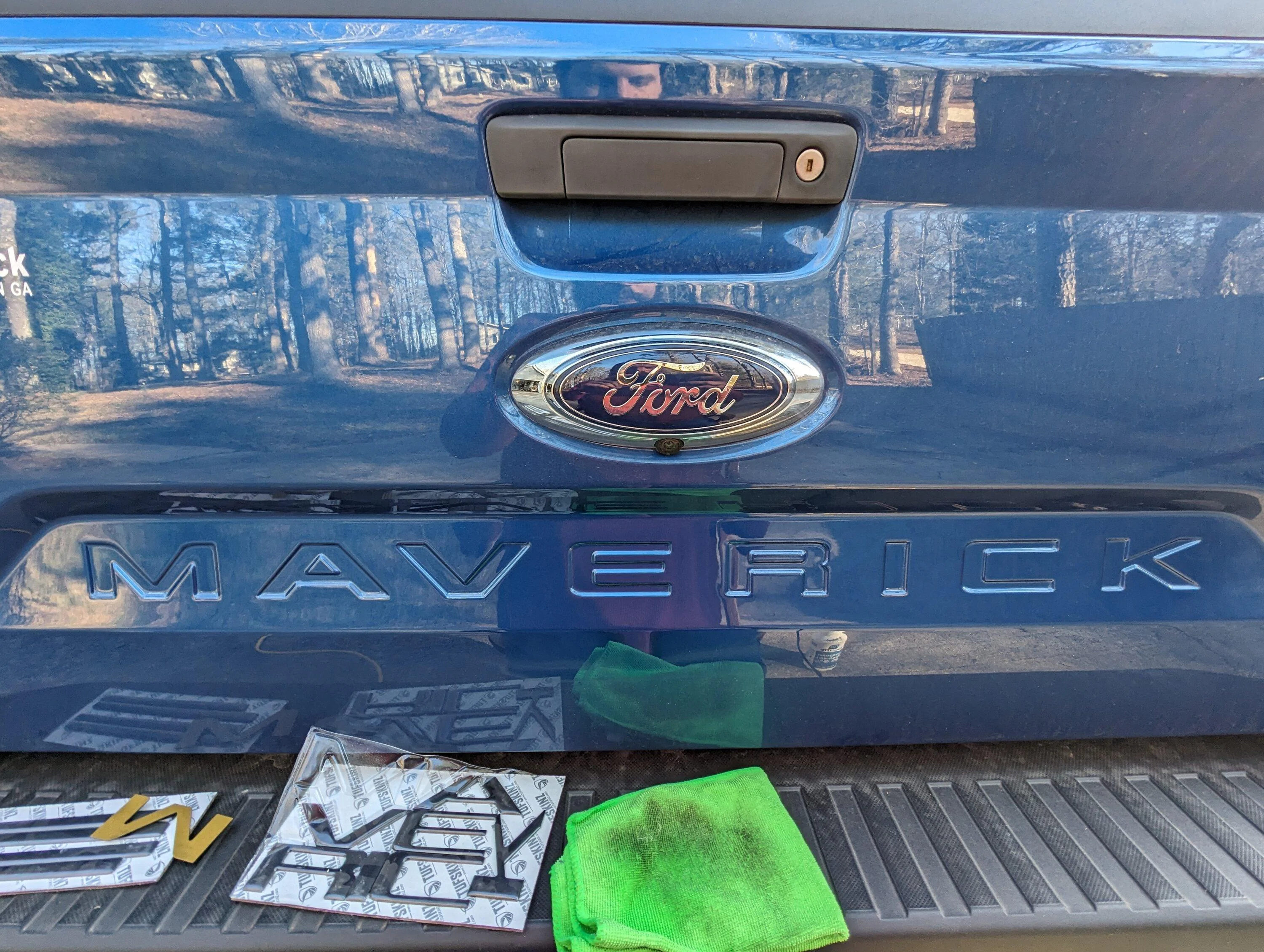 Ford Maverick Tailgate Lettering Choices - opinions? PXL_20240207_212501162