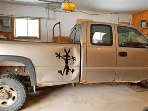 Ford Maverick Thor Hammer "Mod" on Maverick (Body Damage Cover-Up Mod) 🤣 1707747538311