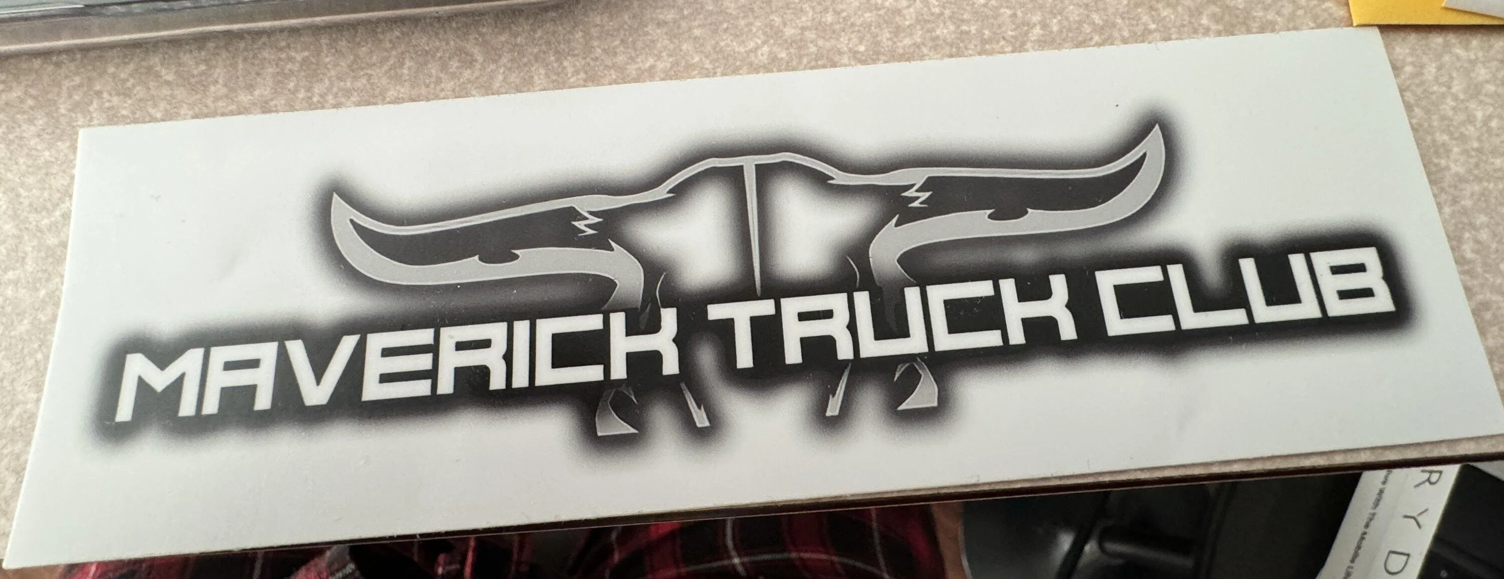 Ford Maverick MTC BUMPER STICKERS IMG_0153