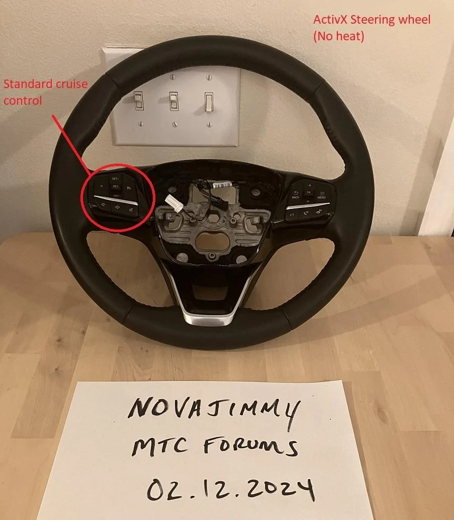 Ford Maverick (3) Steering wheels (2 leather w/heat, 1 activeX no heat) IMG_1661