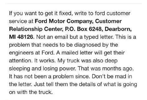 Ford Maverick Air bag recall damage Write Ford Co
