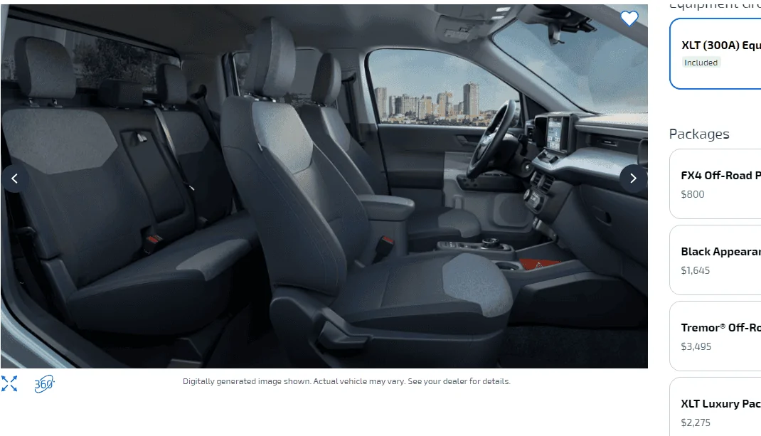 Ford Maverick Black Onyx interior has lots of blue??? MY2024XLTNorm