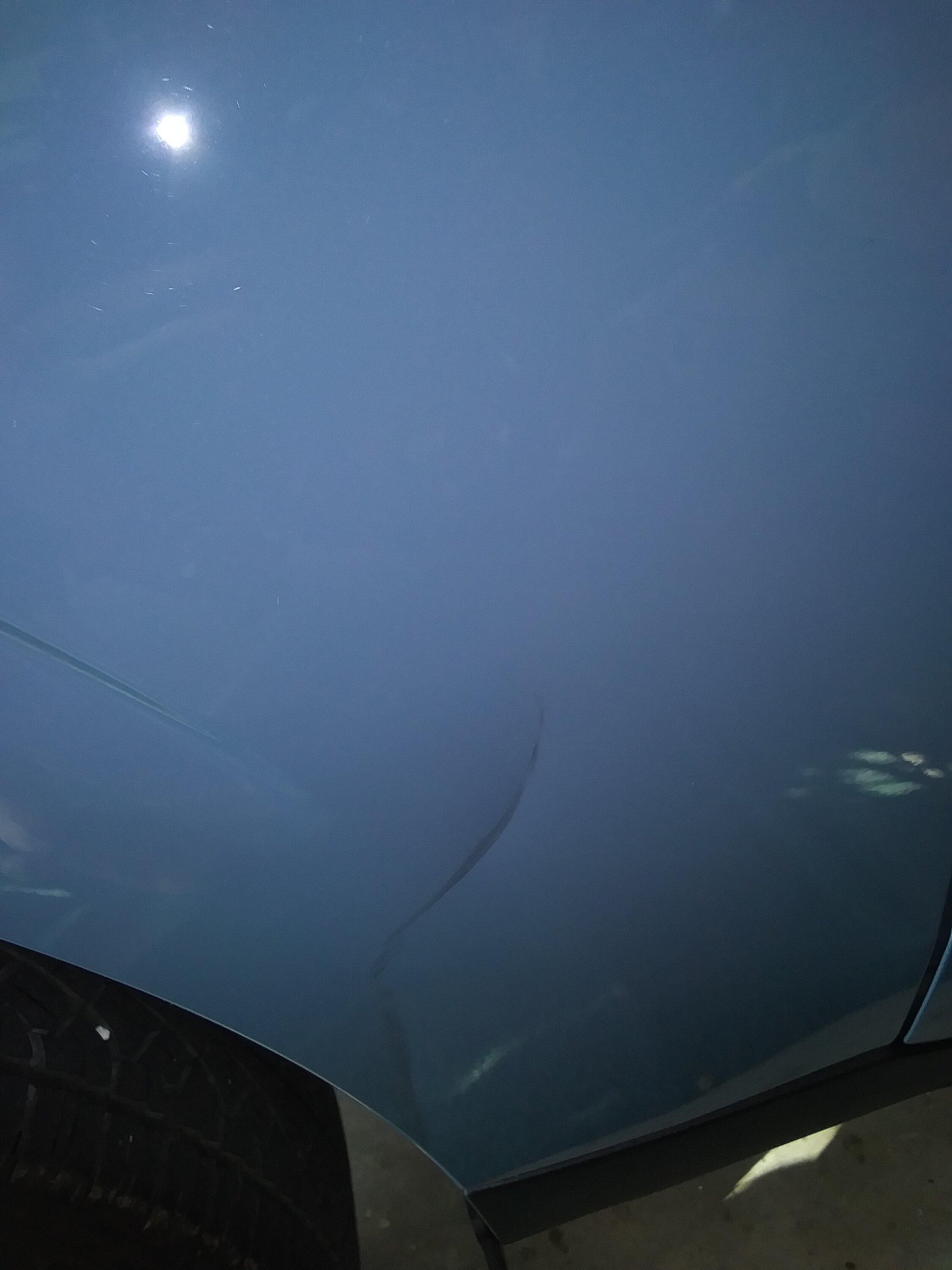 Ford Maverick First dent by accident 20240214_092858