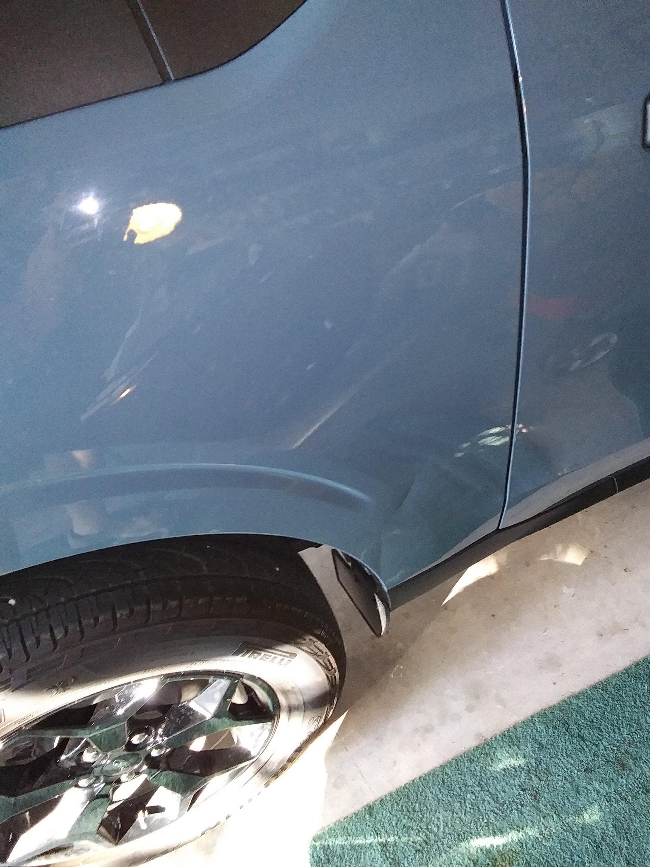 Ford Maverick First dent by accident 20240214_092912