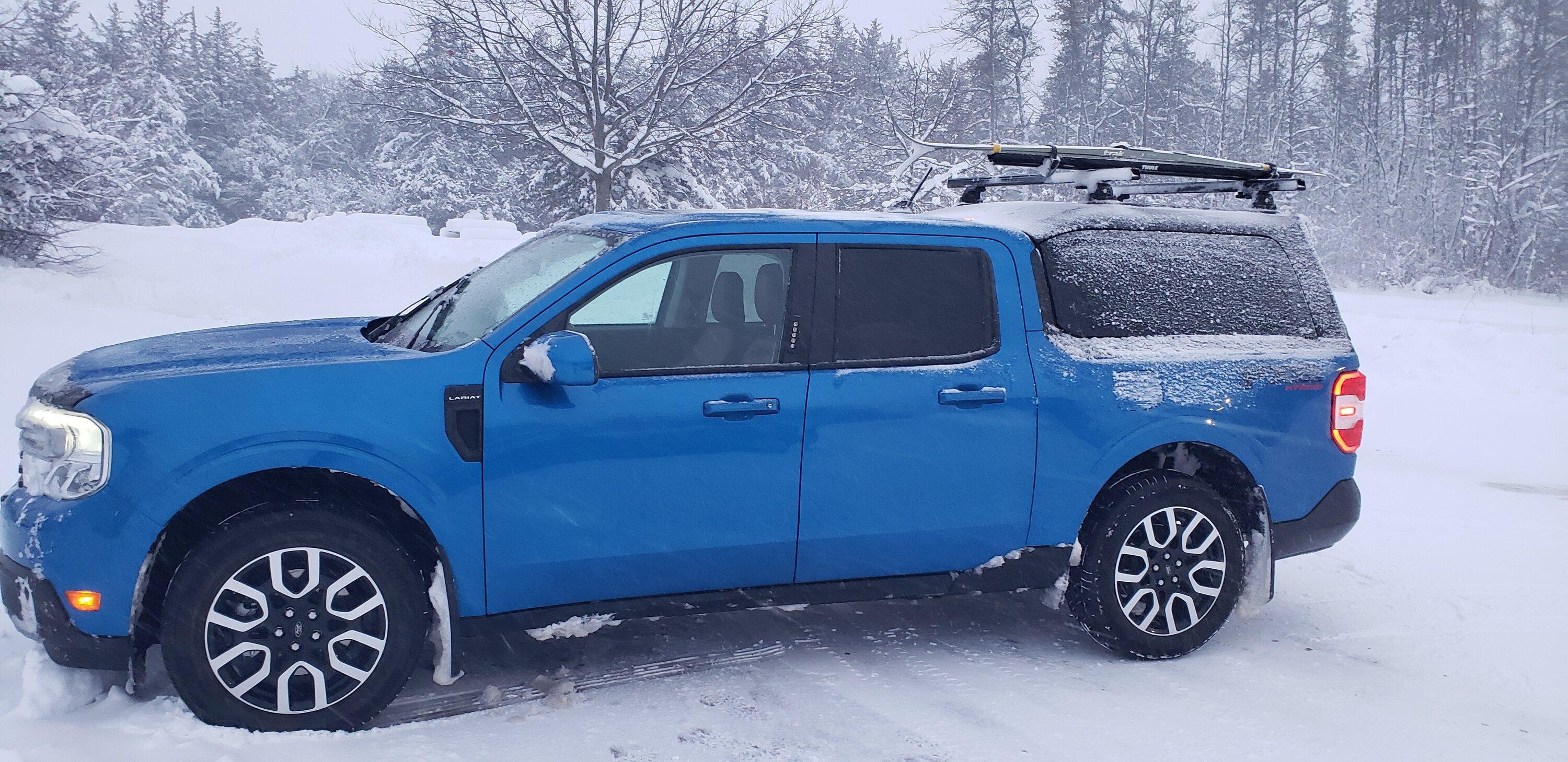 Ford Maverick Maverick Hybrid vs. Snow Storm 20240112_162438