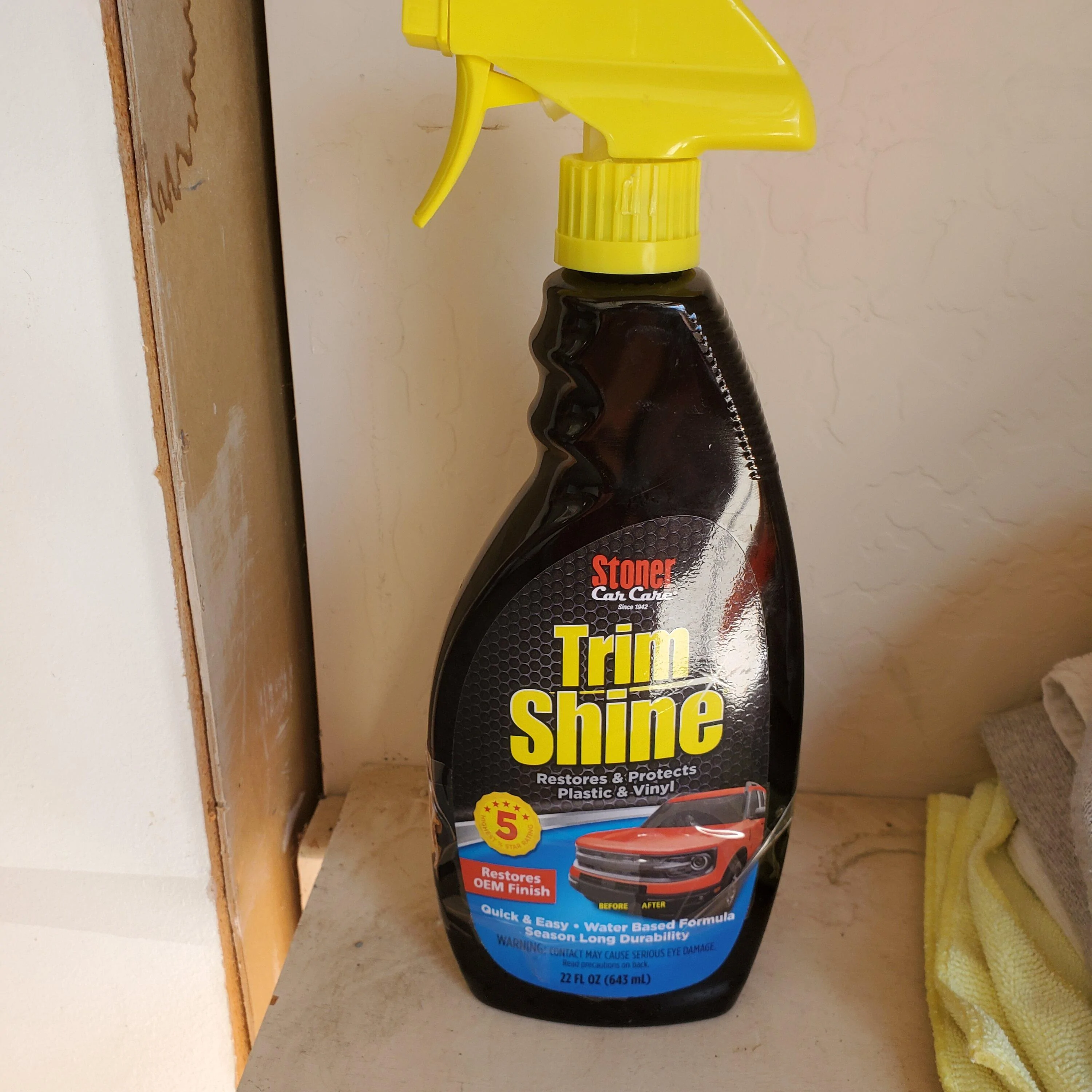 Ford Maverick Turtle Wax Ceramic Spray Coating- pretty impressive 20240214_110724
