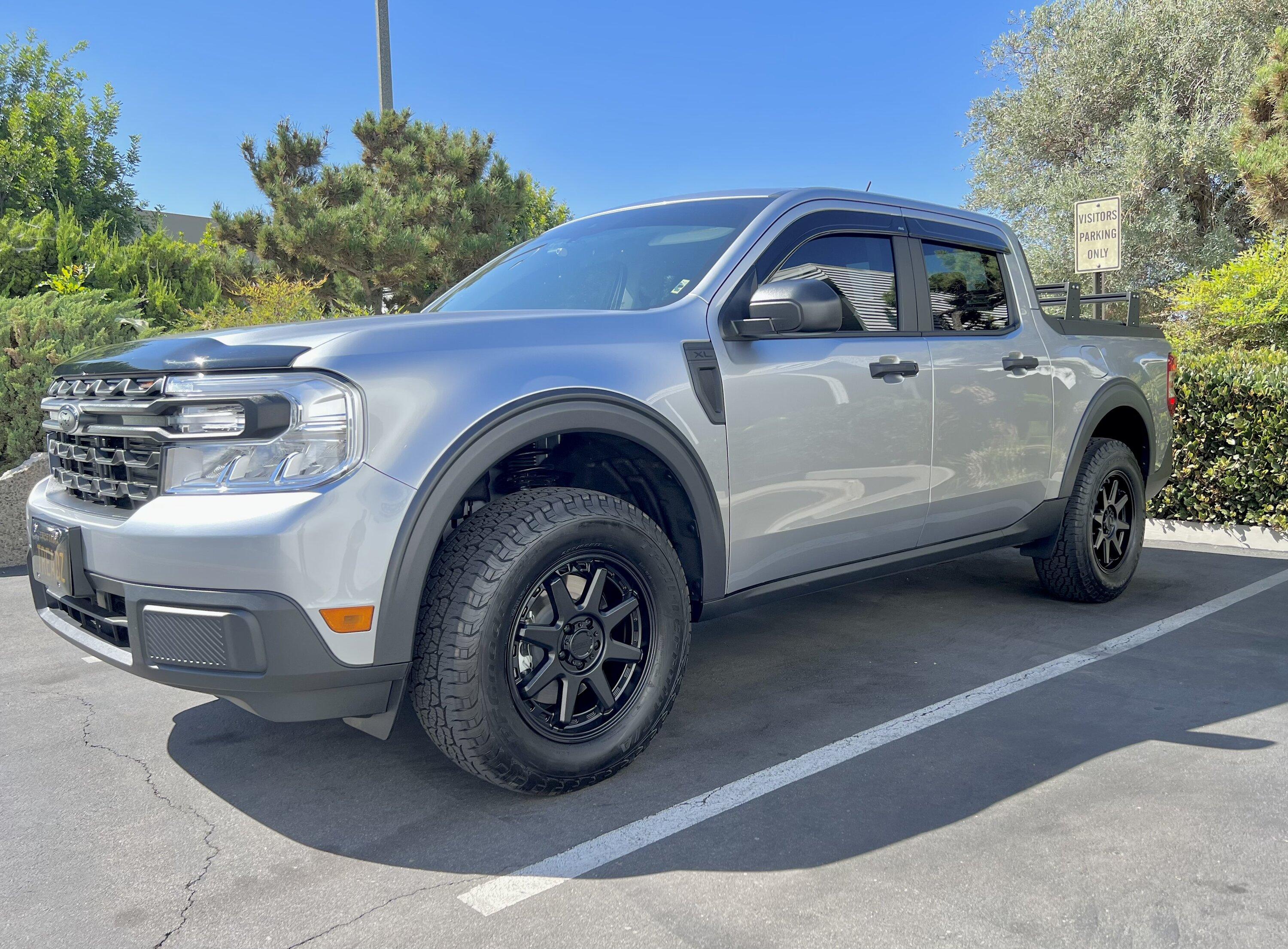 Ford Maverick BFGoodrich trail terrain tire IMG_8376
