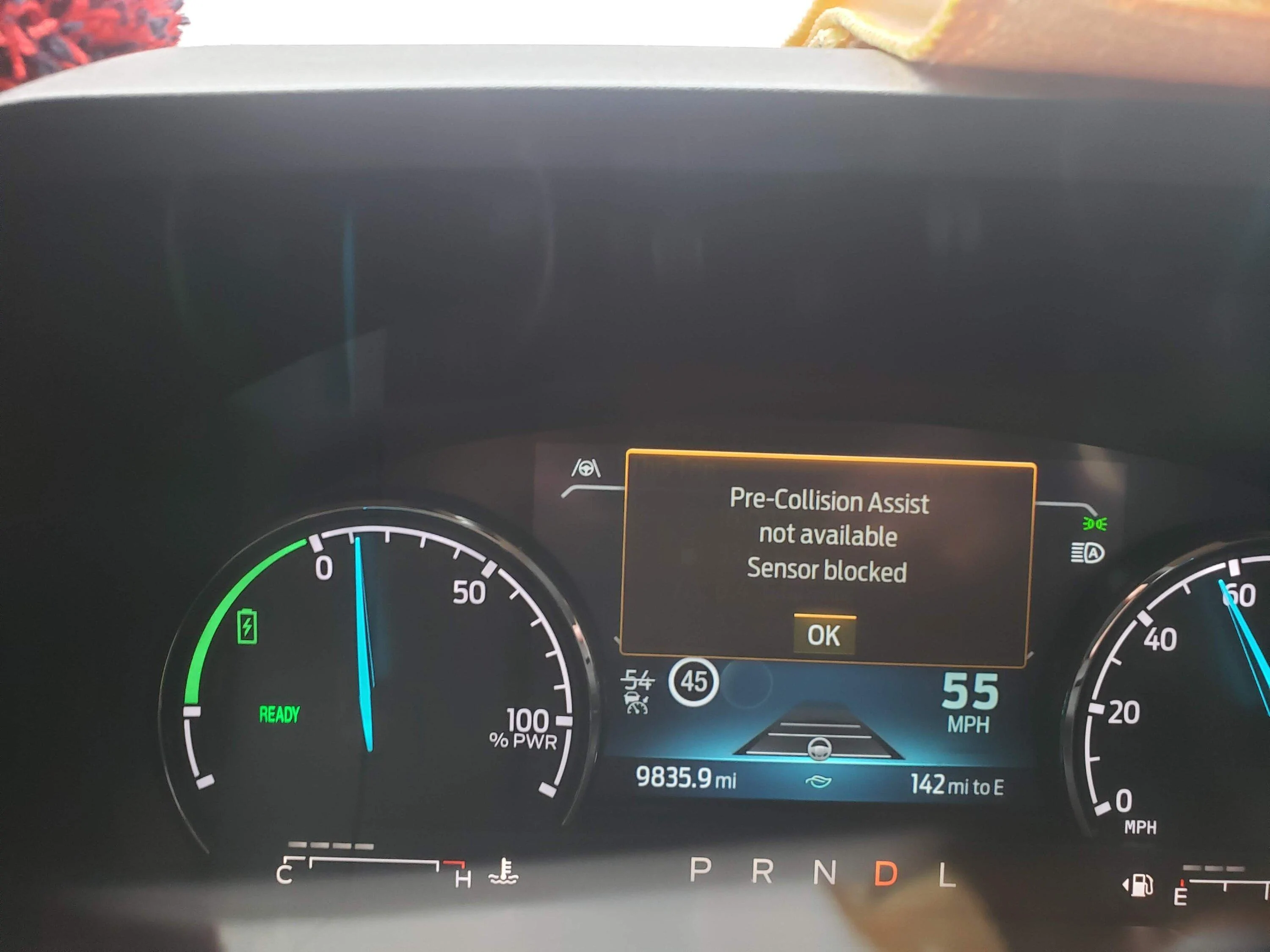 Ford Maverick **WARNING** Adaptive Cruise Control (ACC) and Pre-Collision Assist Errors and random computer braking 20230526_161116