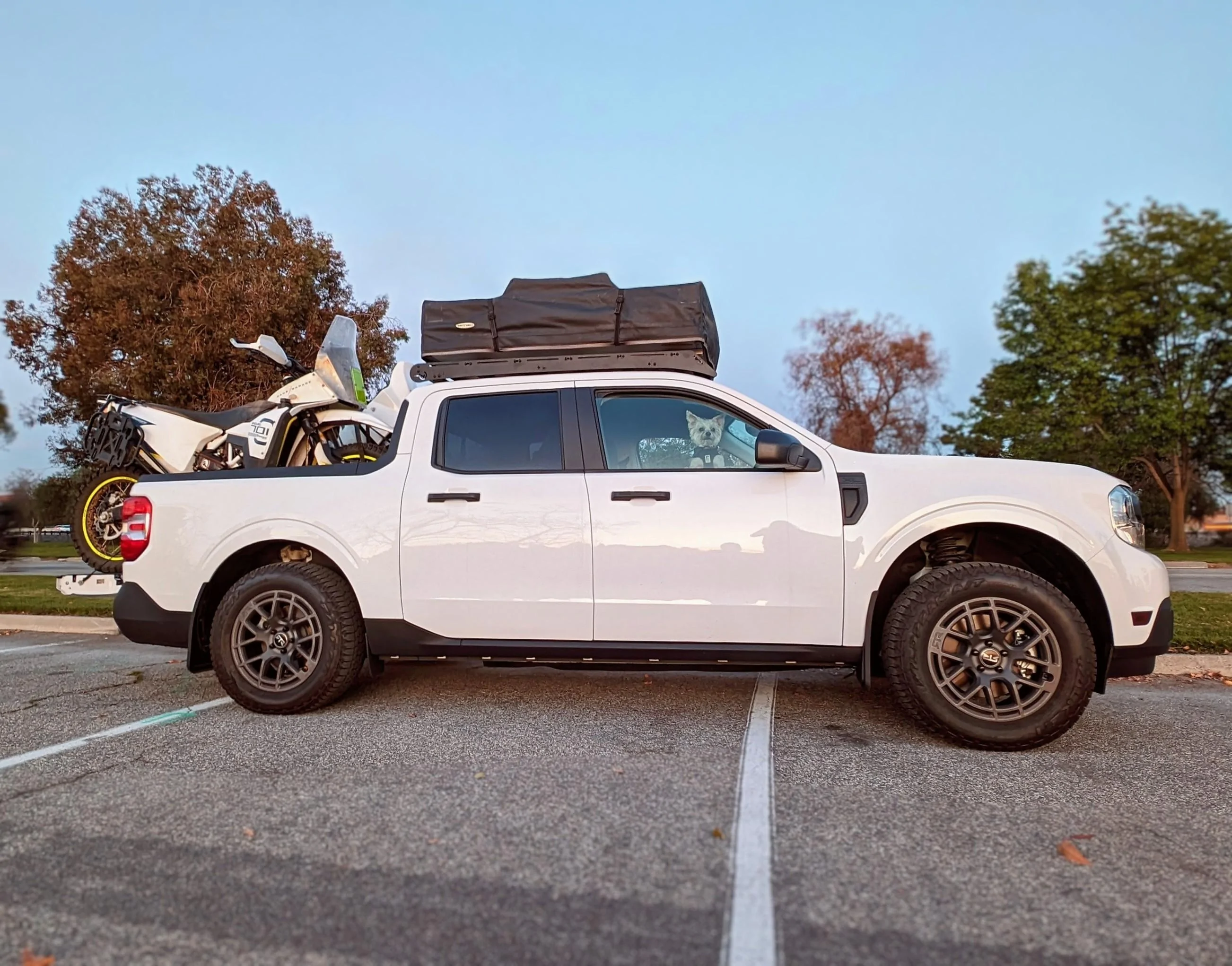 Ford Maverick Cab Roof Tent (Prinsu Rack) released for Maverick PXL_20240215_014616061.NIGHT~4