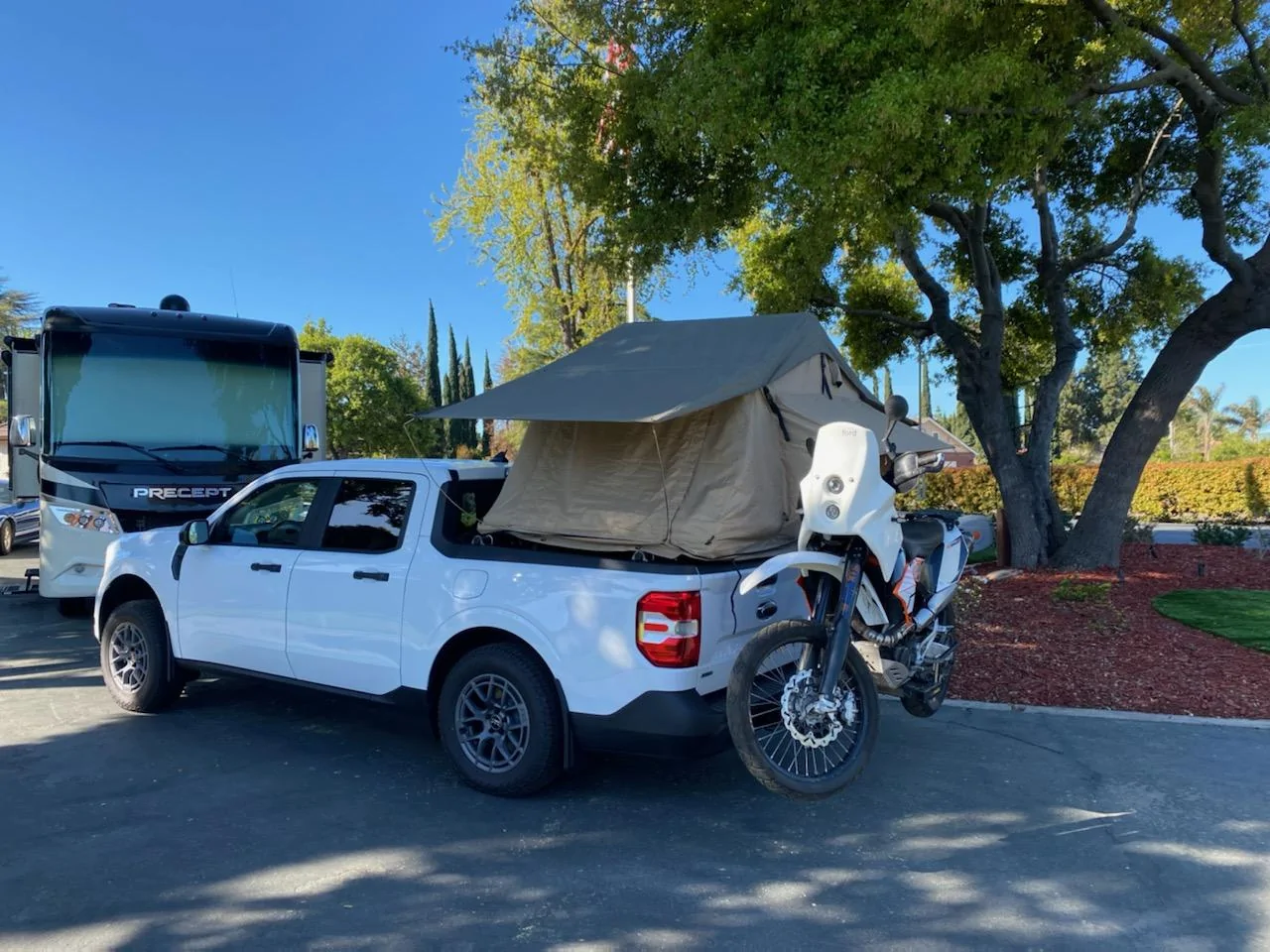 Ford Maverick Cab Roof Tent (Prinsu Rack) released for Maverick IMG_9774