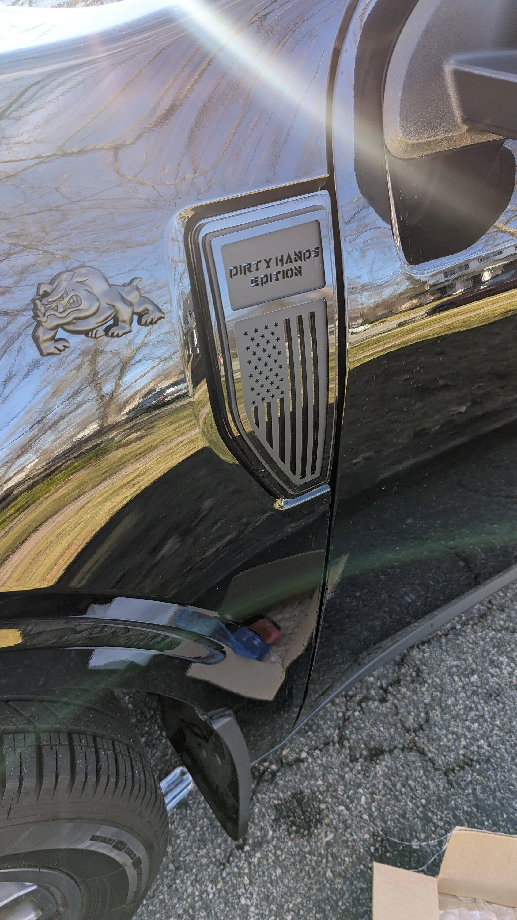 Ford Maverick Question regarding Side XL/XLT/LARIAT badge PXL_20240203_160026998