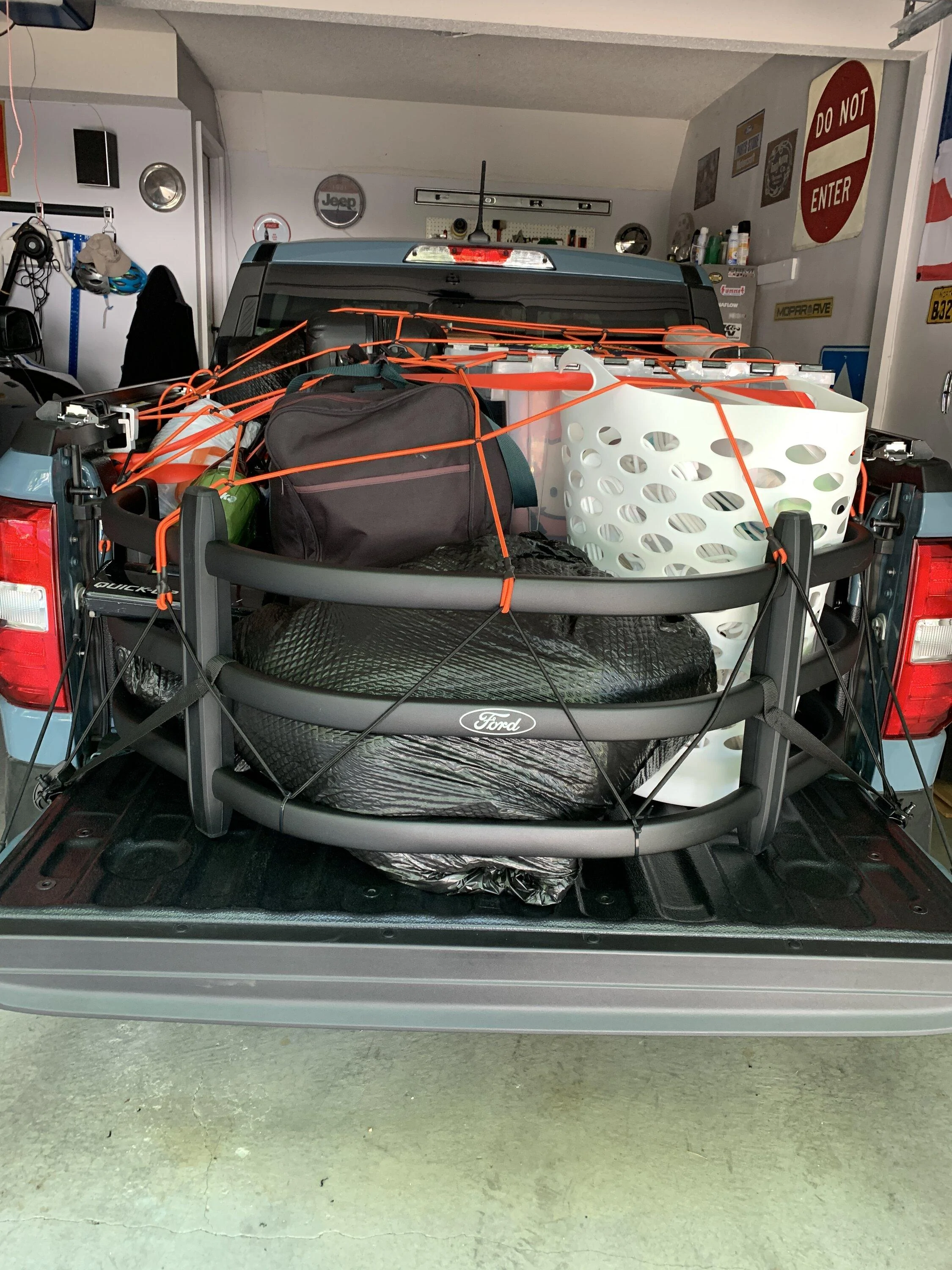 Ford Maverick Realtruck provides completely useless bed extender IMG_7229