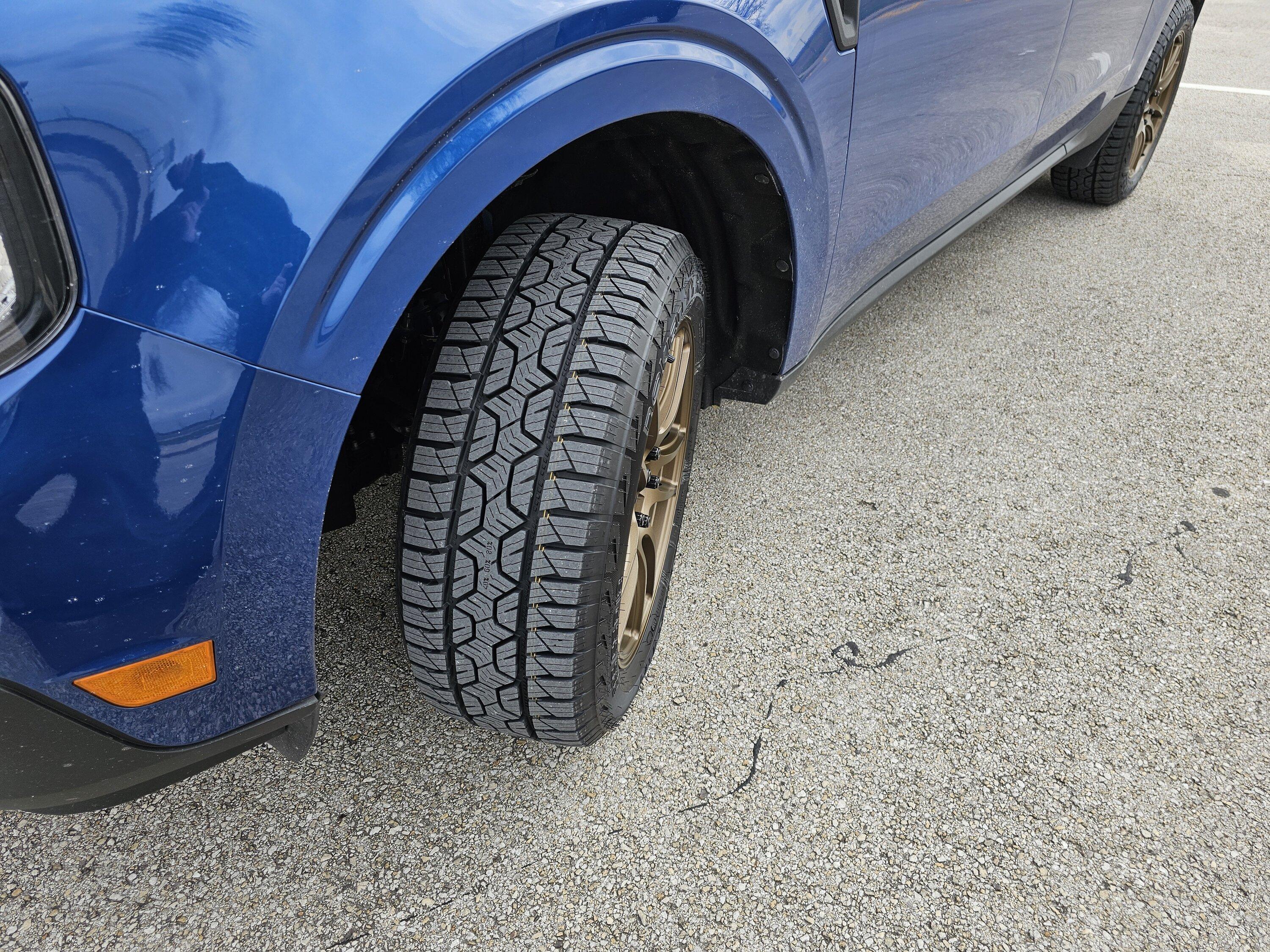 Ford Maverick Recommendations for Aggressive Street-ish Tires 20240208_125741