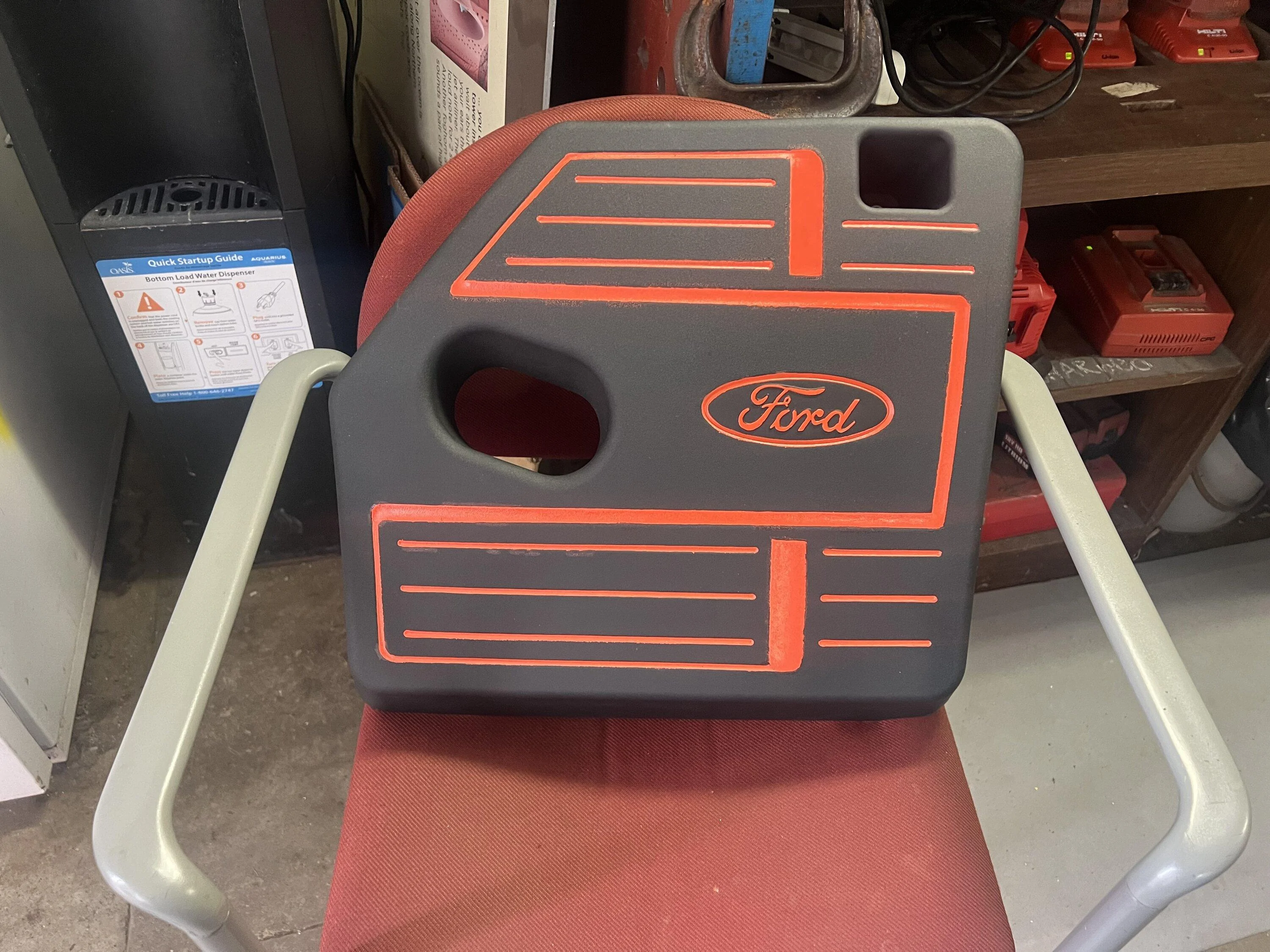Ford Maverick Painted Engine cover IMG_3295