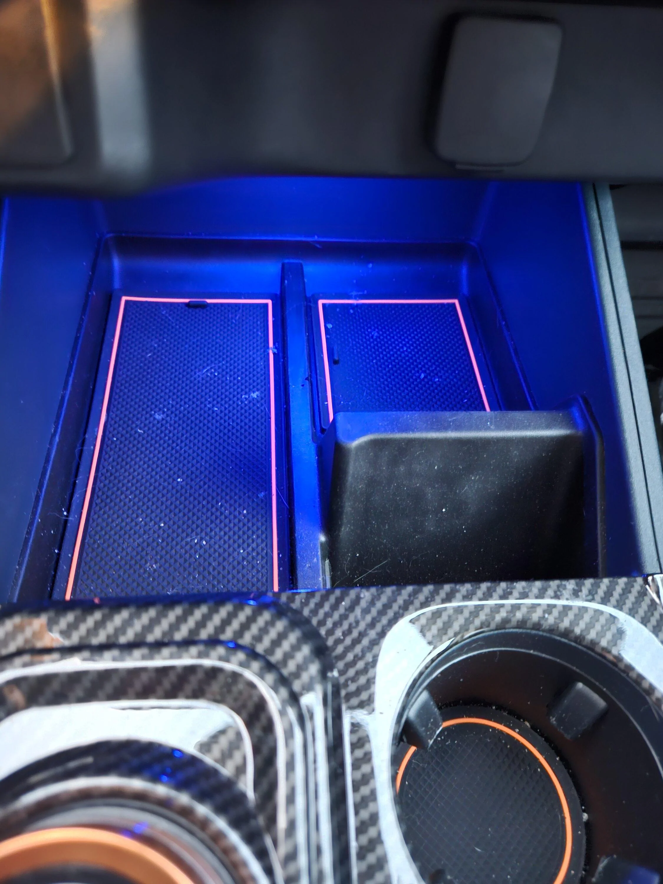 Ford Maverick How-to: Install stock ambient lighting from wrecked Mustang 20240217_175727