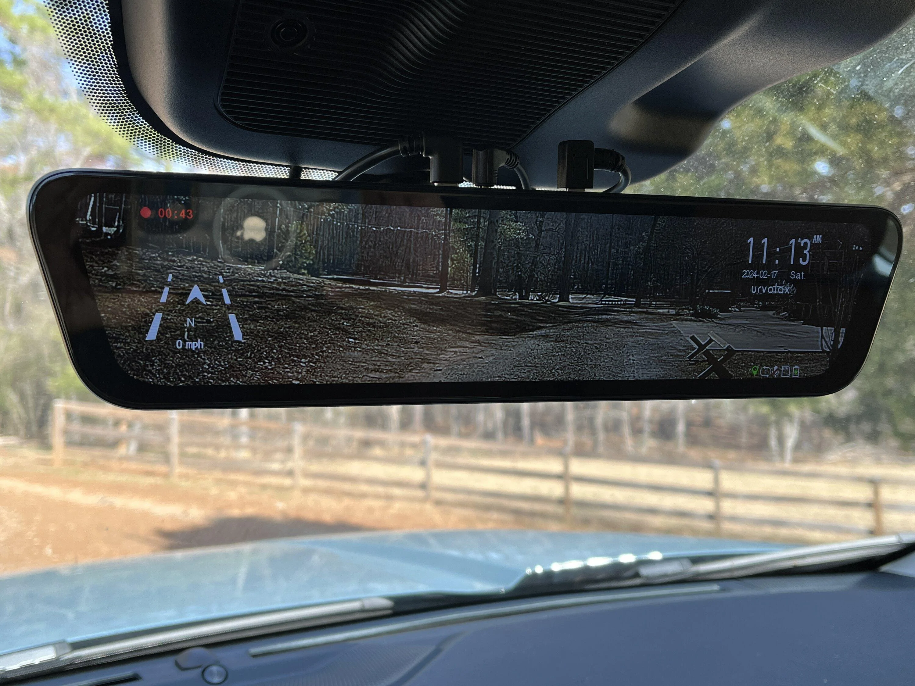 Ford Maverick Easy Clean Dashcam Install.  Looks OEM, Even Though It Is Not.  Even Easier If You Have Rain Sensor. IMG_2430