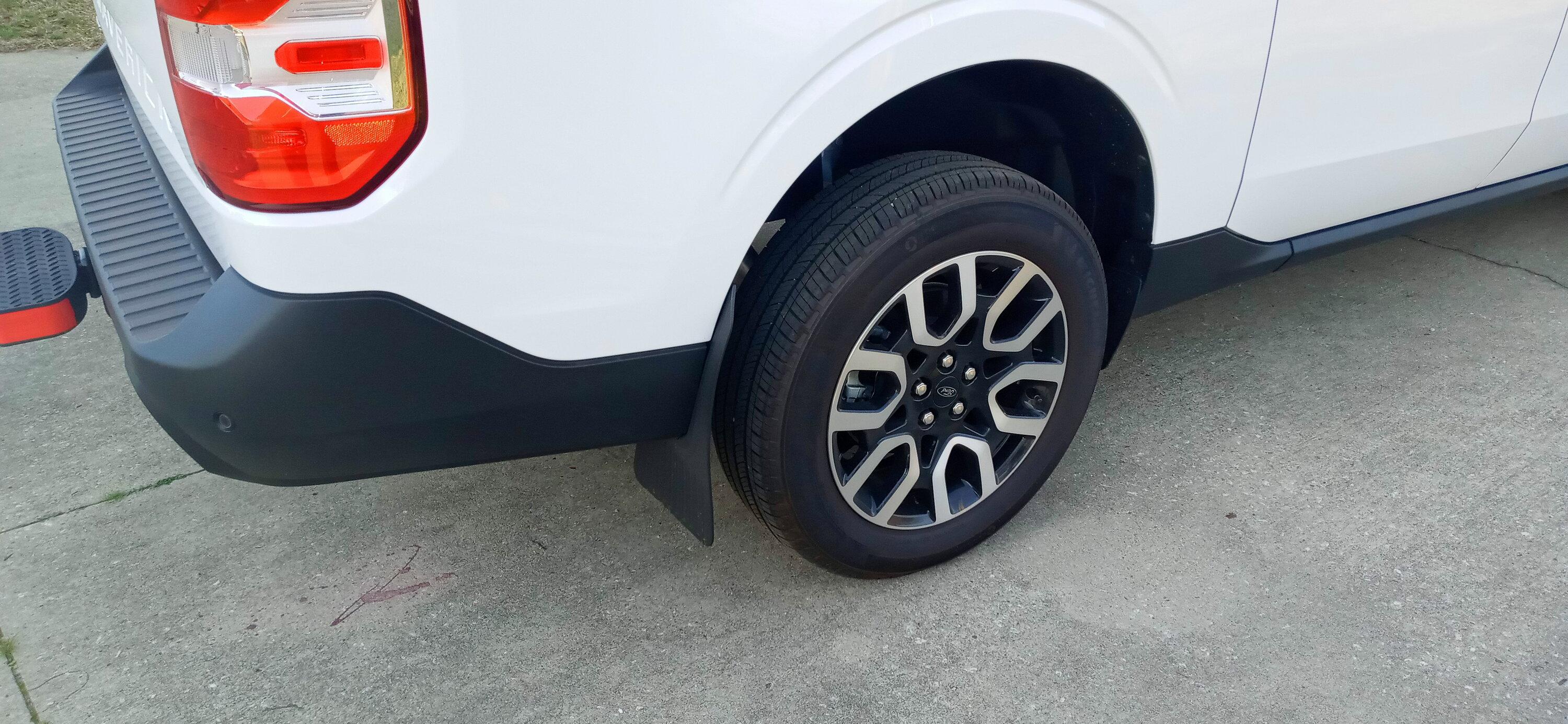 Ford Maverick What mudflaps are you-all using on your Maverick? 20240218_172234