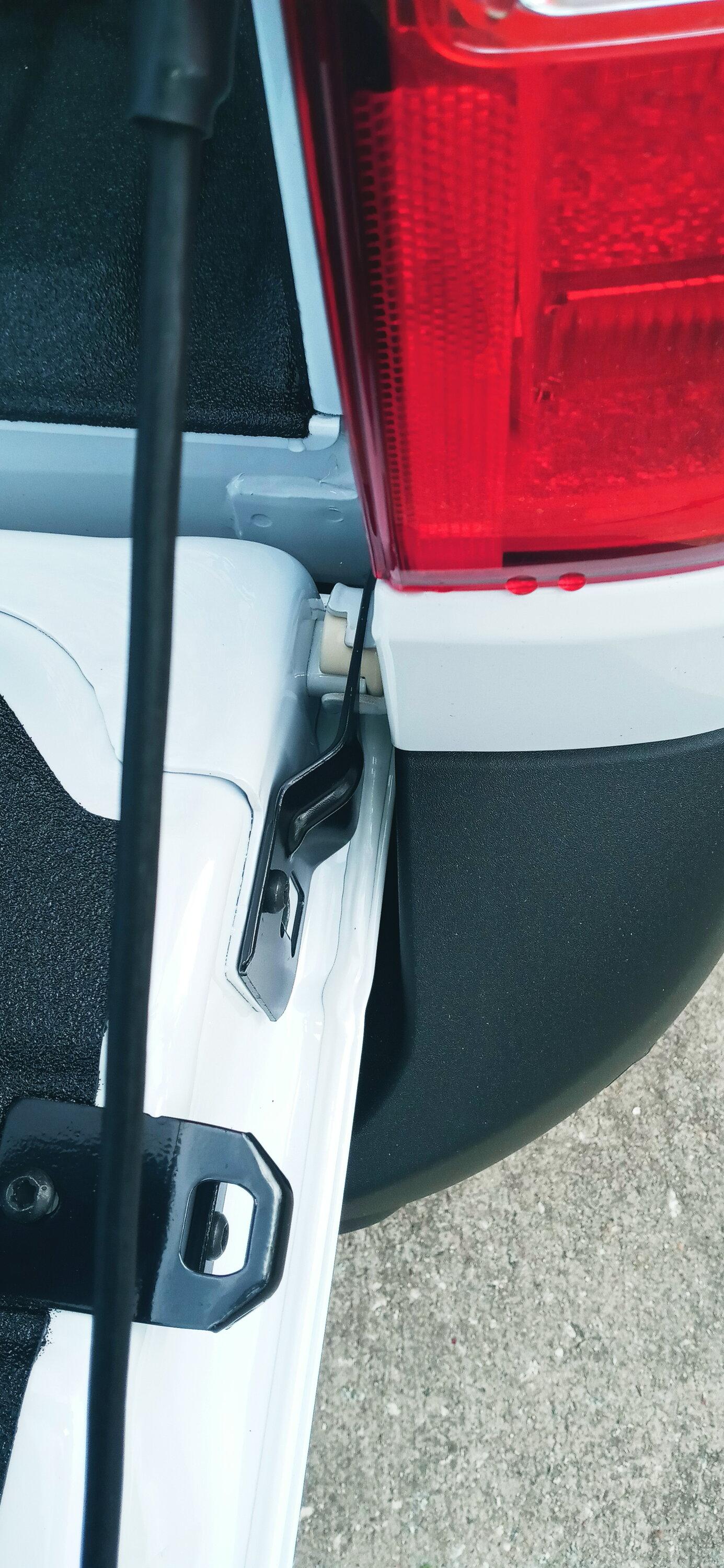 Ford Maverick Tailgate Lock that was left in the glove compartment(where does it go.  how does it work) 20240219_105849