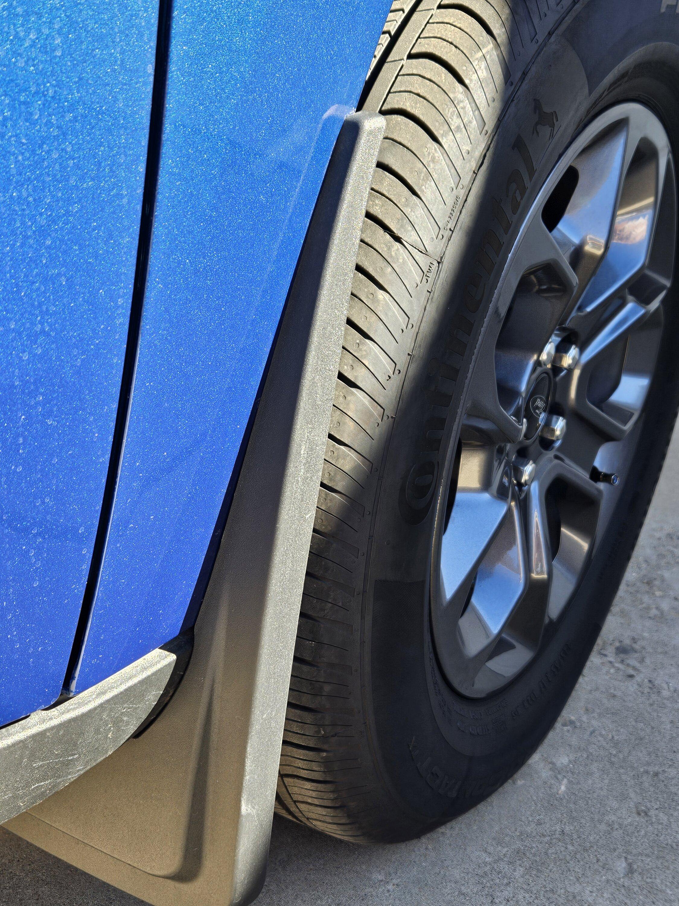 Ford Maverick What mudflaps are you-all using on your Maverick? Front Ford mudflap 02