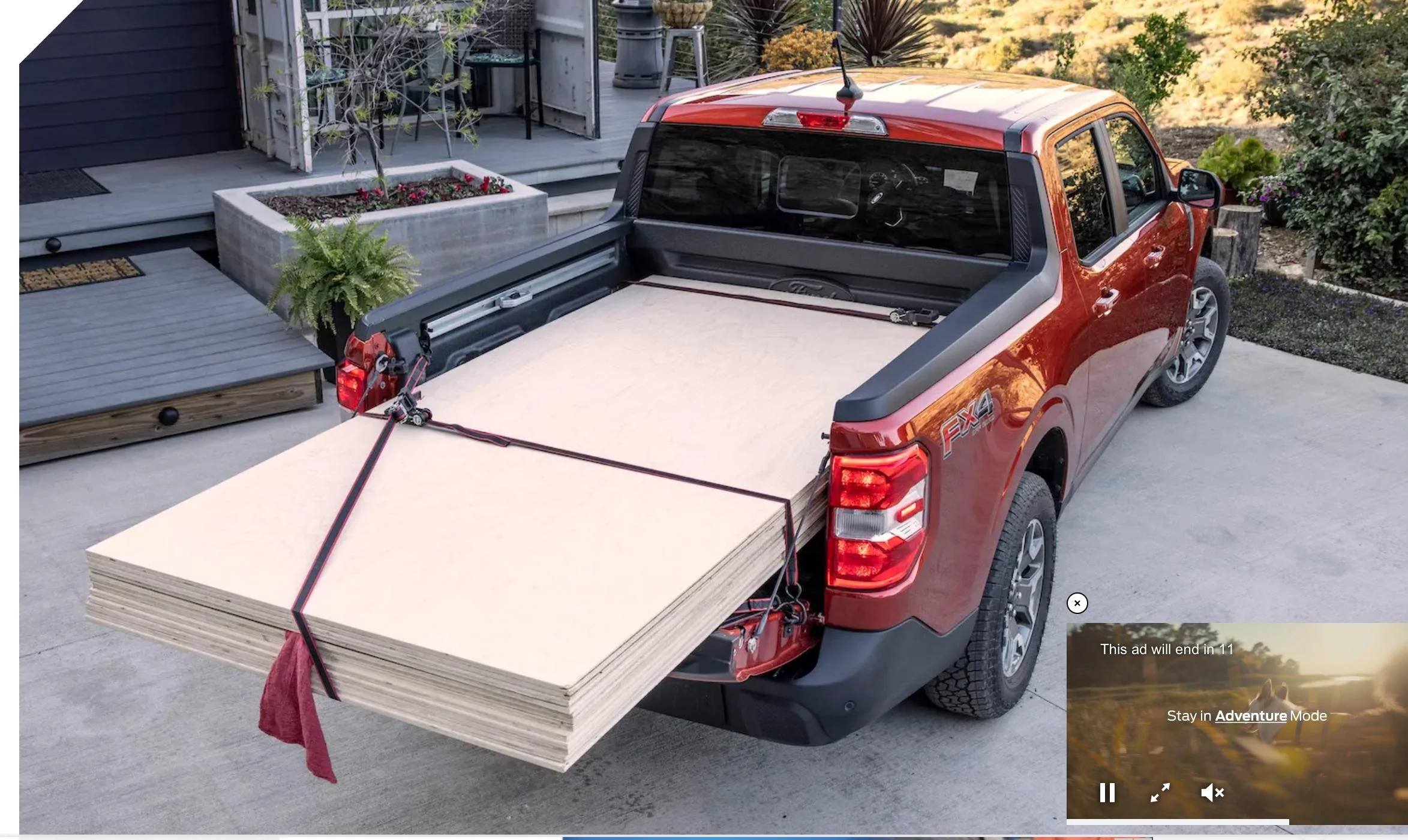 Ford Maverick Retractable Tonneau Cover for my Maverick (Video) IMG_0538