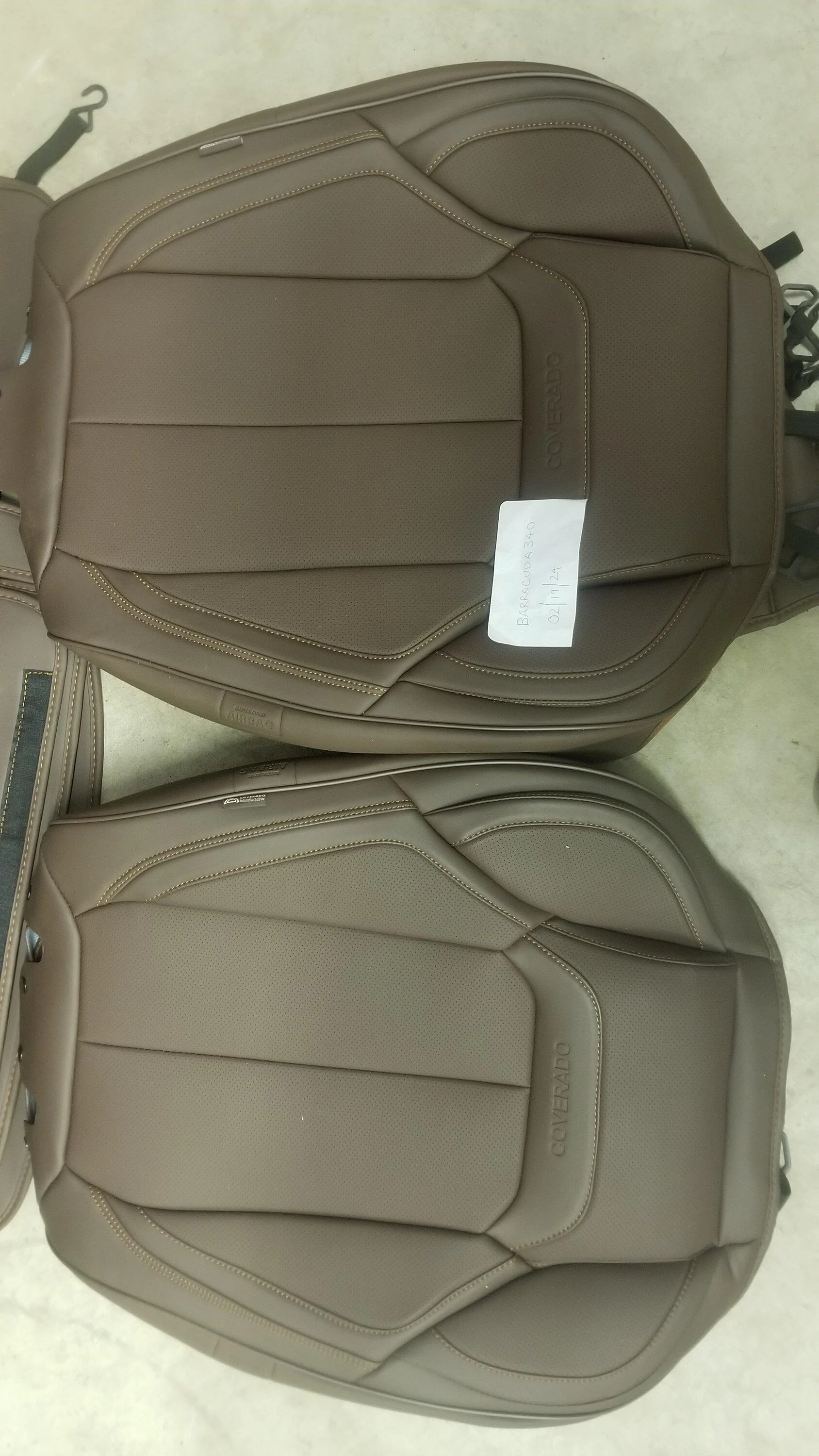Ford Maverick Coverado seat covers front and rear barely used 20240219_105251