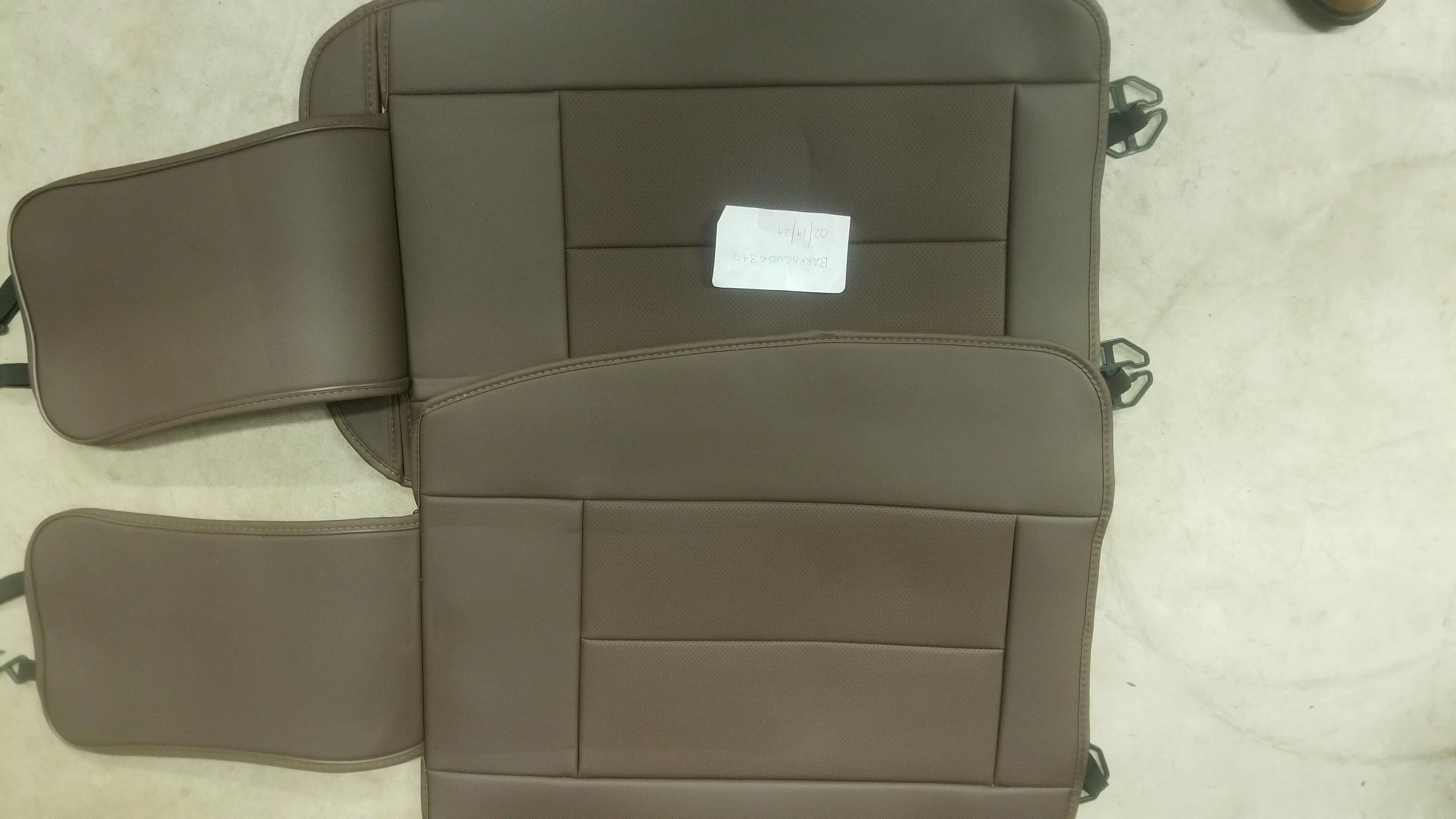 Ford Maverick Coverado seat covers front and rear barely used 20240219_105430