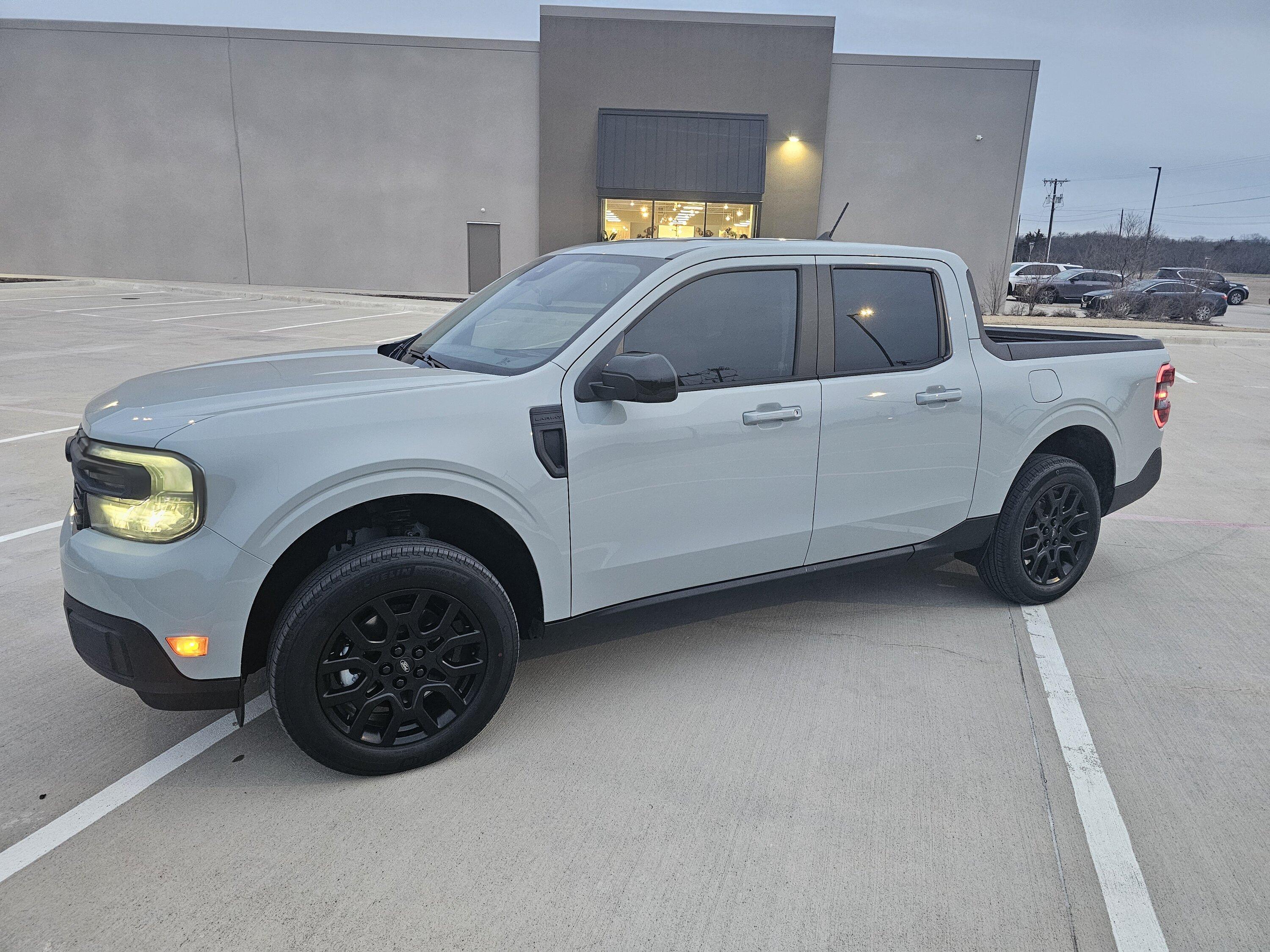 Ford Maverick Picked Her Up 2 Weeks Ago!!/2024 Lariat Mods 20240209_181114