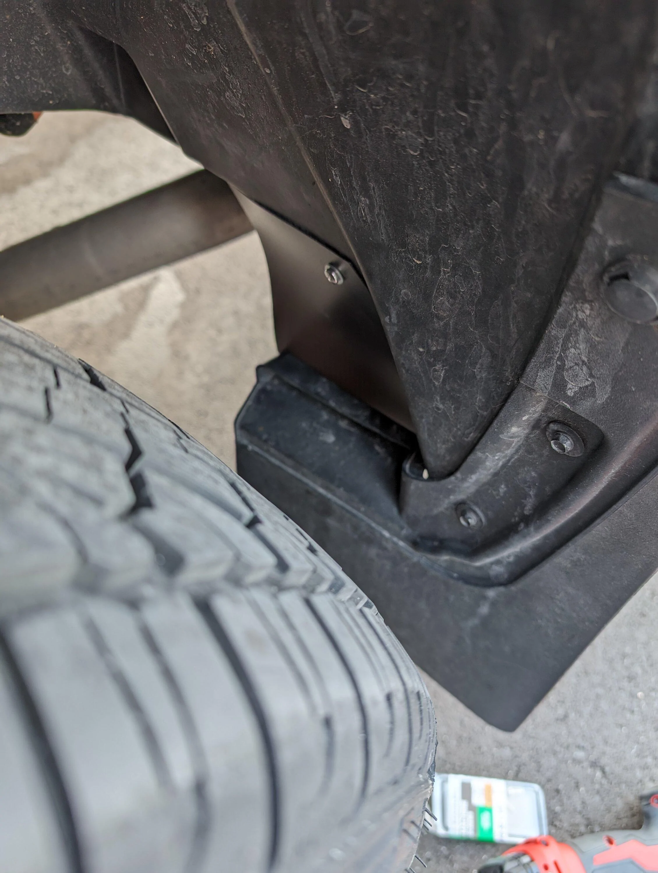 Ford Maverick How I added to my Mabett Mudflap mf6