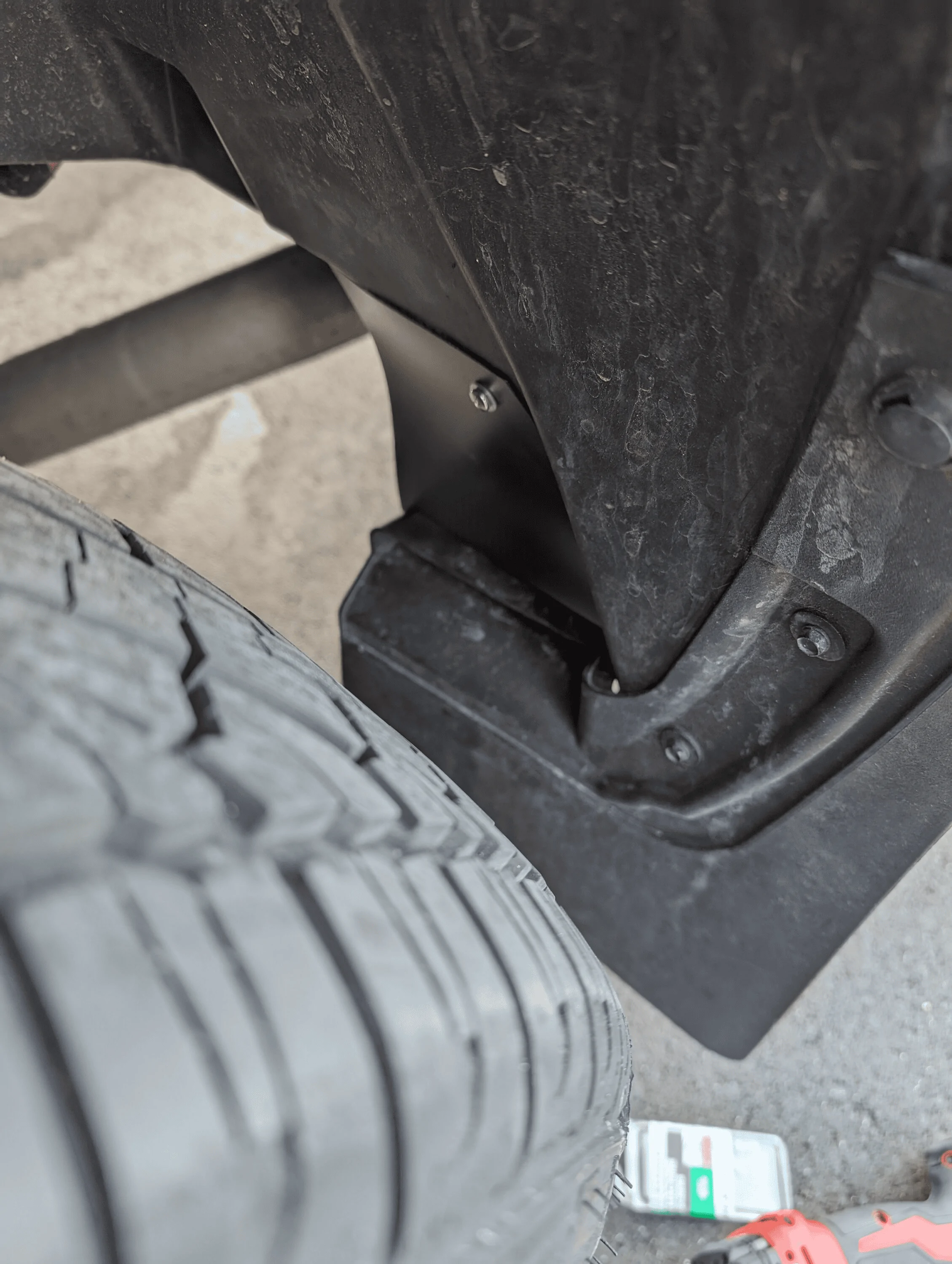 Ford Maverick How I added to my Mabett Mudflap 1708565277673