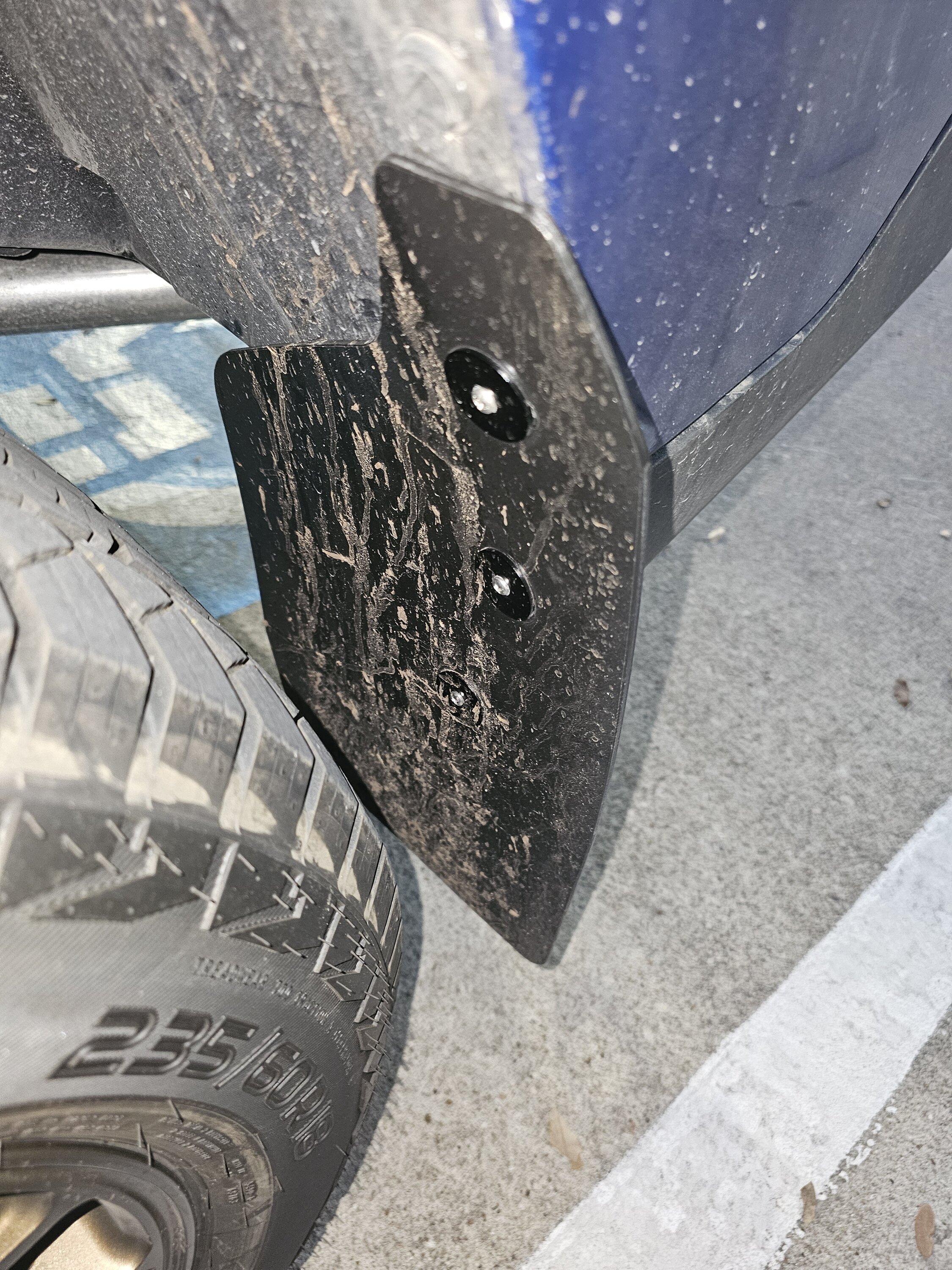 Ford Maverick What mudflaps are you-all using on your Maverick? 20240221_184343