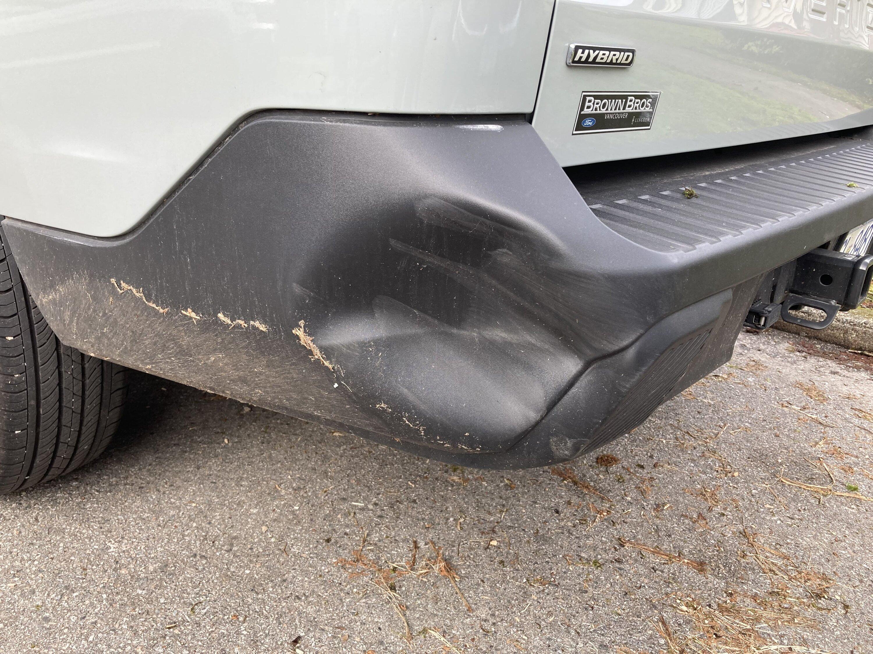 Ford Maverick Dented bumper fix? IMG_3941