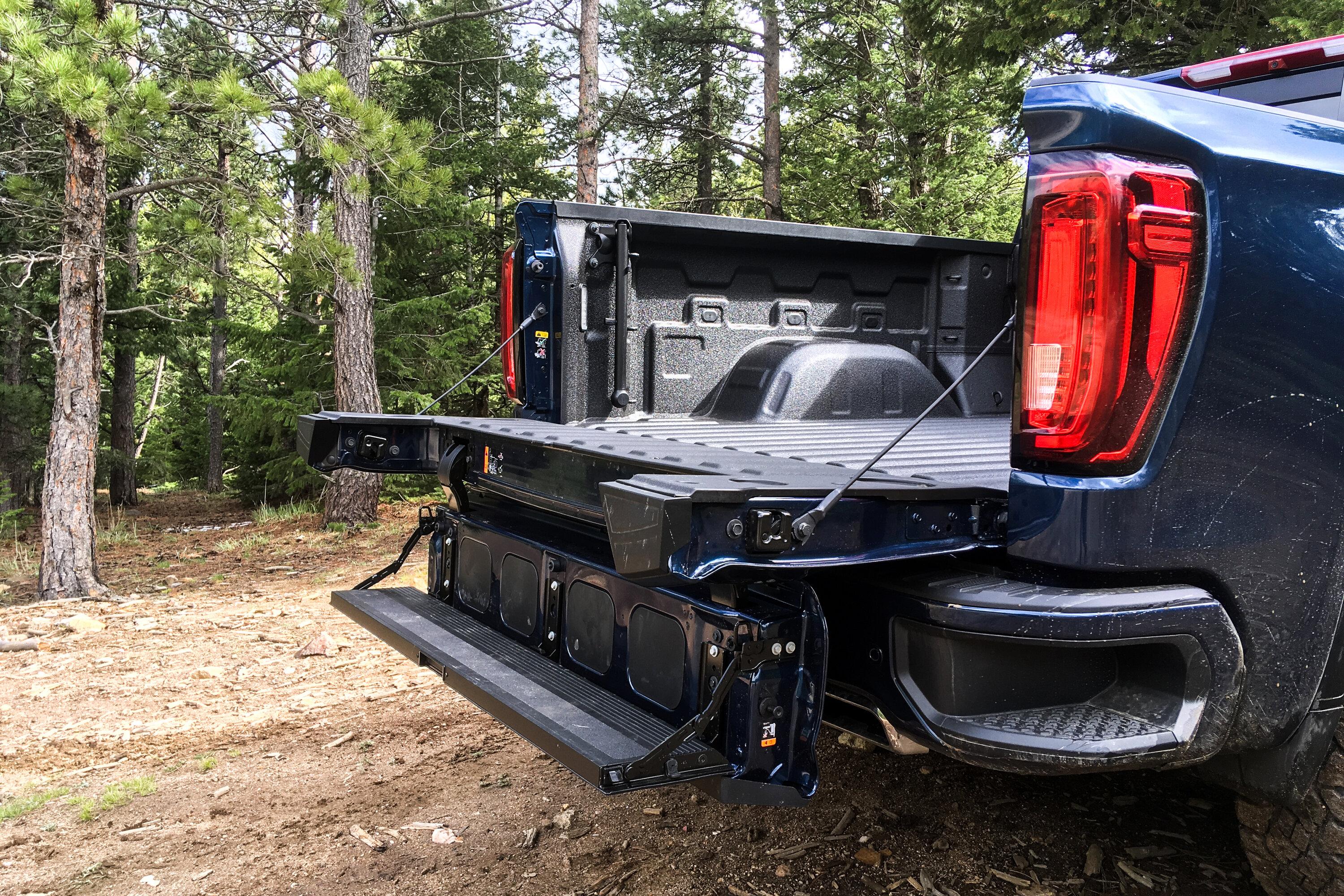 Ford Maverick Pickup Truck Trunk gmc-multipro-tailgate-review-1