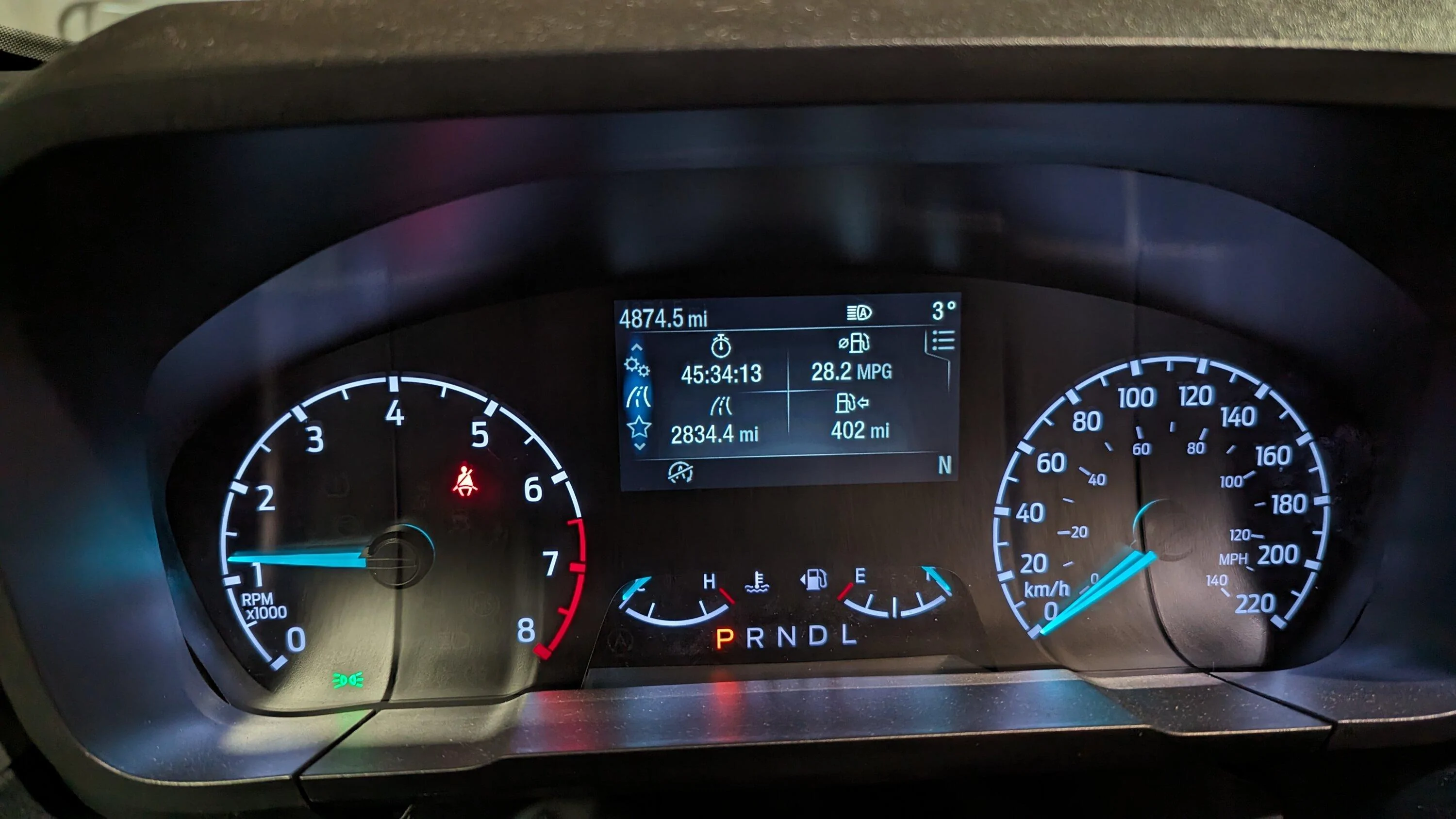 Ford Maverick Maverick Hybrid: Fully Loaded Headlamp Adjustment PXL_20240221_215910034