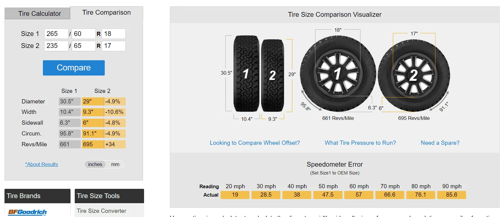 Ford Maverick 265/60-18 Cooper Rugged Trek tires installed Screenshot 2024-02-23 210712
