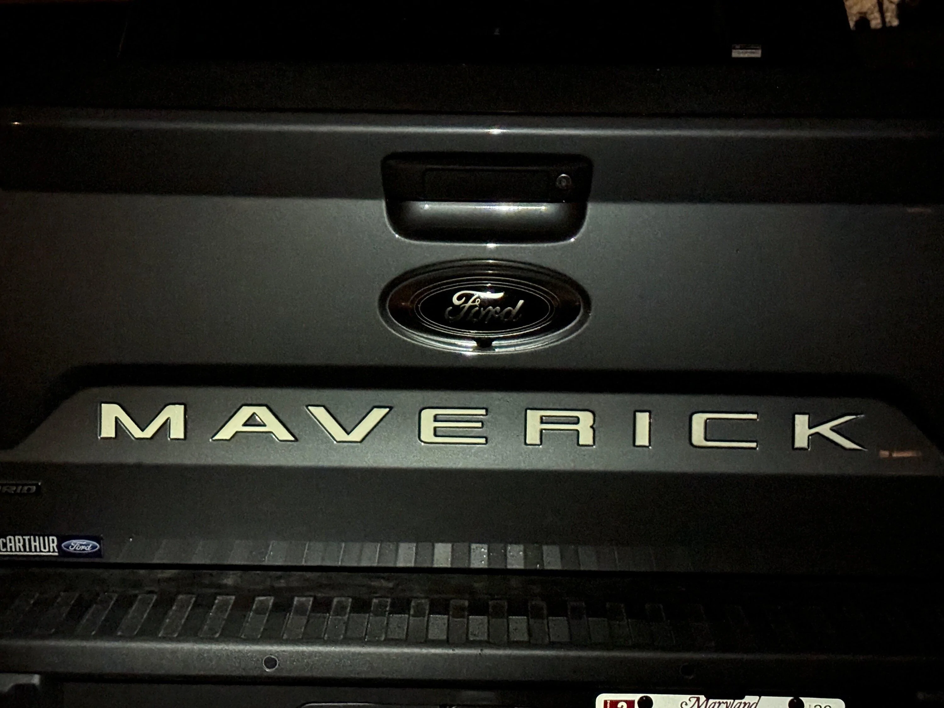 Ford Maverick Tailgate letters recommendations? IMG_0622
