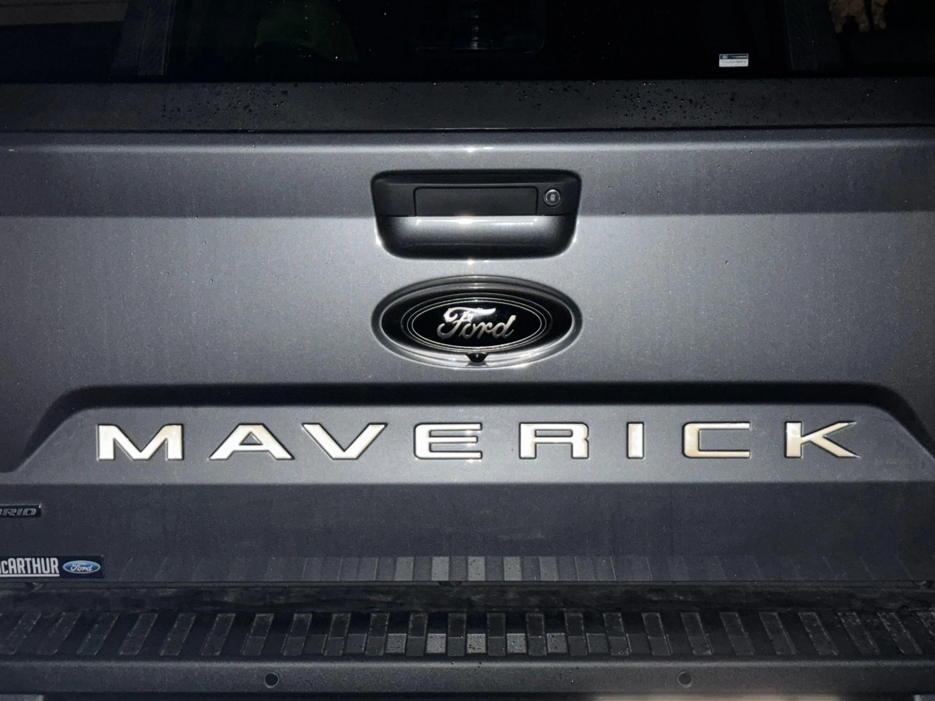 Ford Maverick Best Tailgate Lettering for Carbonized Gray? IMG_0621