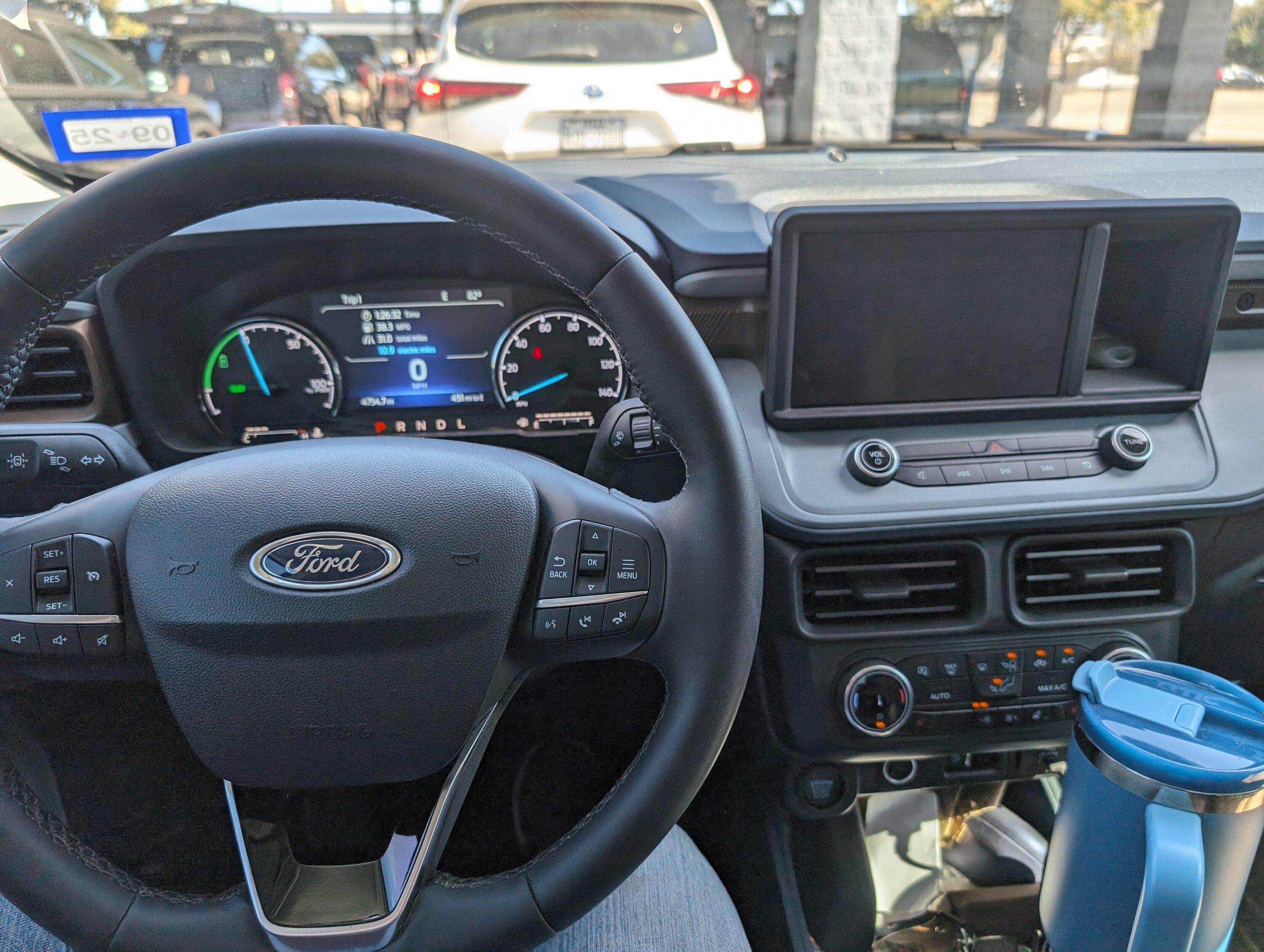 Ford Maverick Issues with electronics/nav after software update for light recall 1000006617