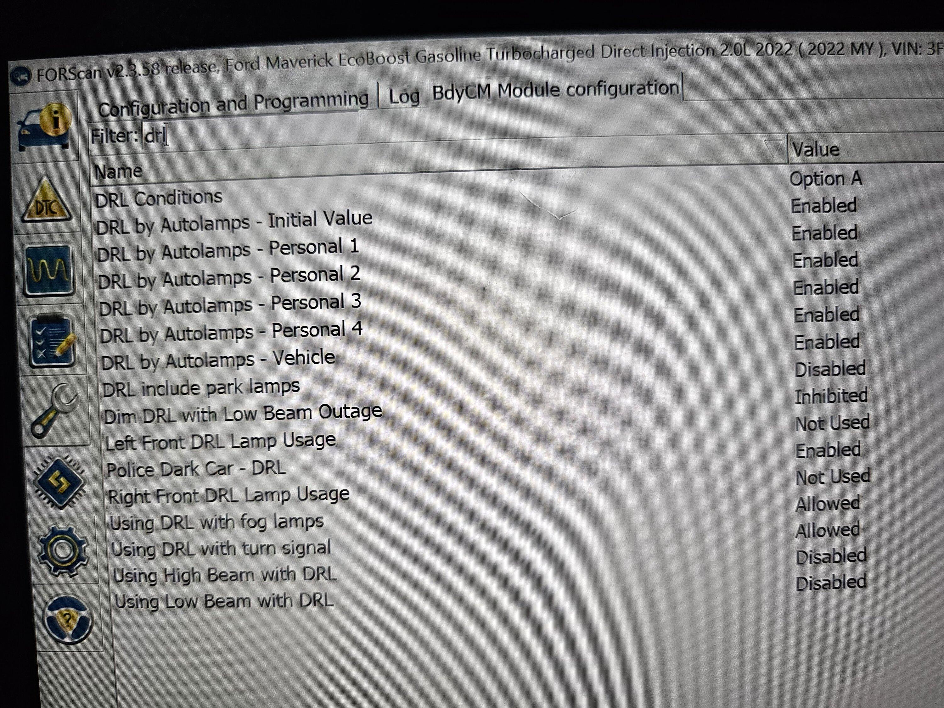 Ford Maverick Can a Lariat Owner share screenshots of BdyCM? 20240225_181131