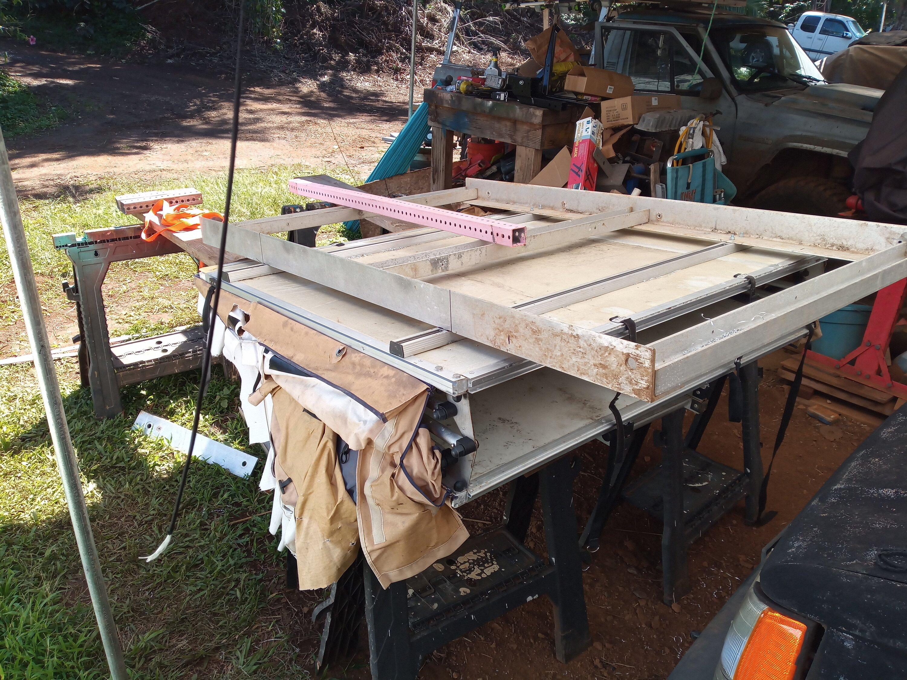 Ford Maverick Almost finished! Building a RTT hitch carrier for my Maverick Tremor. Kipahulu Gulch camping in 3(not 2 lol) weeks! IMG_20240219_123756_613