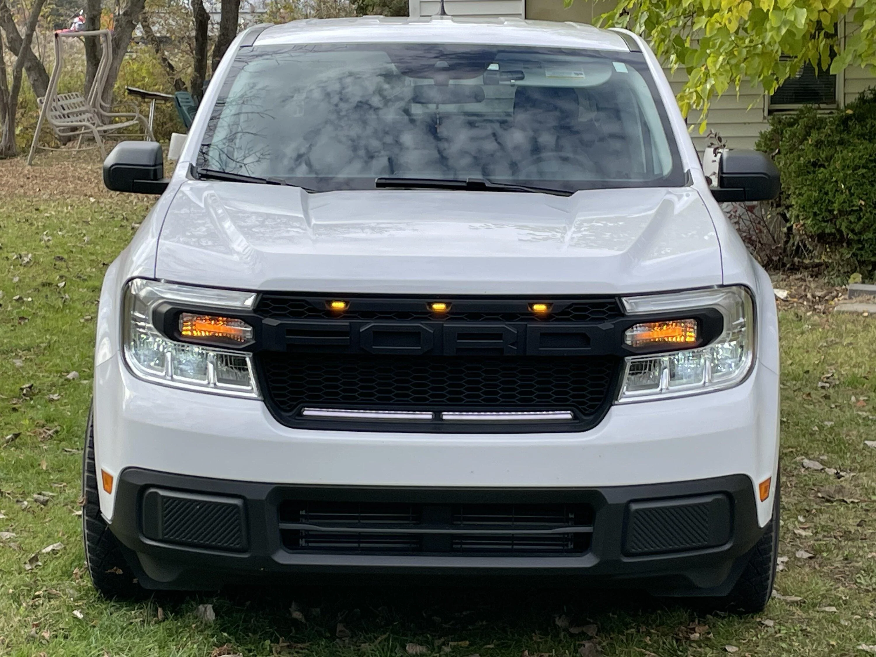 Ford Maverick Aftermarket Raptor grill for Maverick? IMG_3716