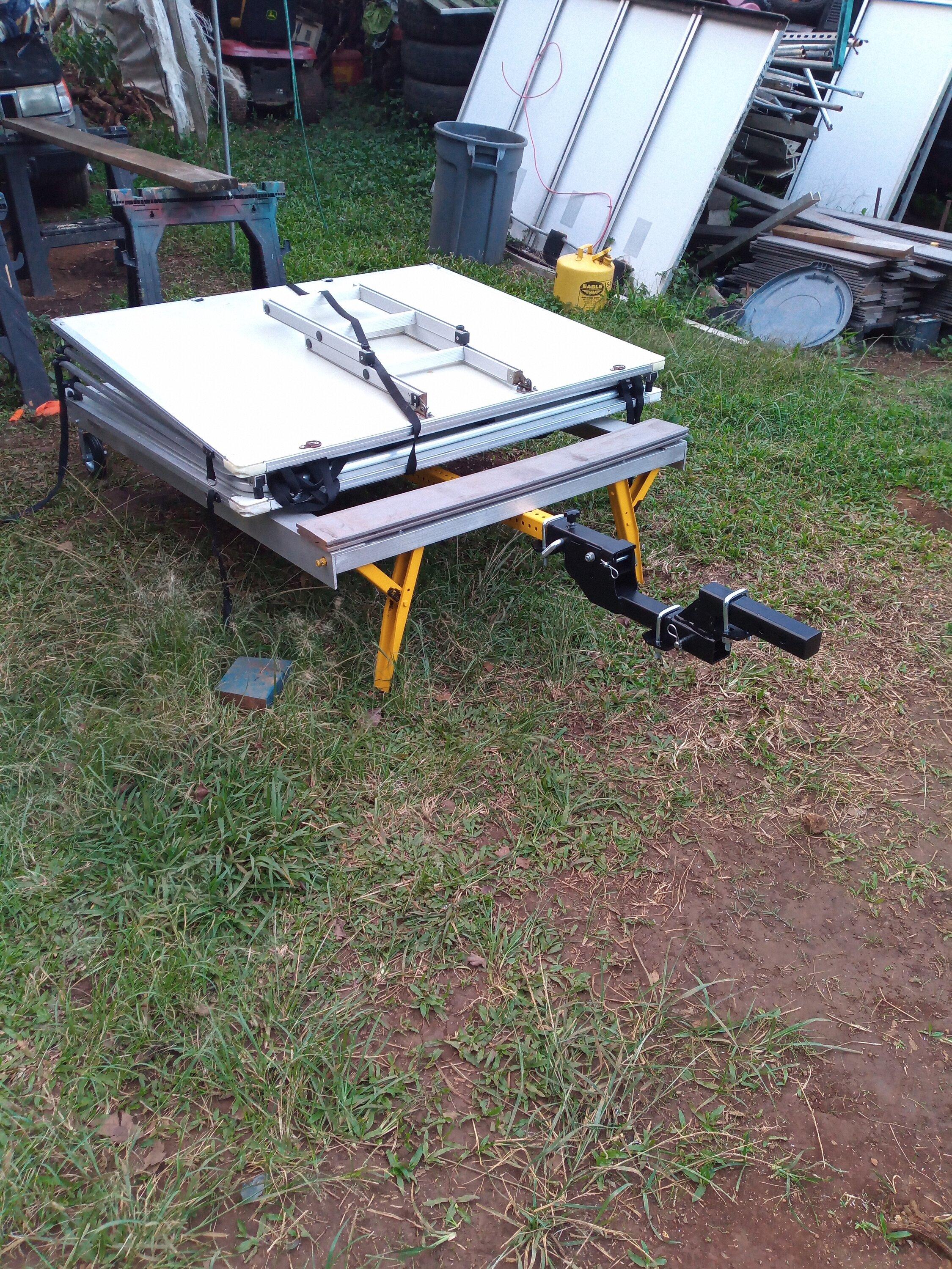 Ford Maverick Almost finished! Building a RTT hitch carrier for my Maverick Tremor. Kipahulu Gulch camping in 3(not 2 lol) weeks! IMG_20240225_181146_895