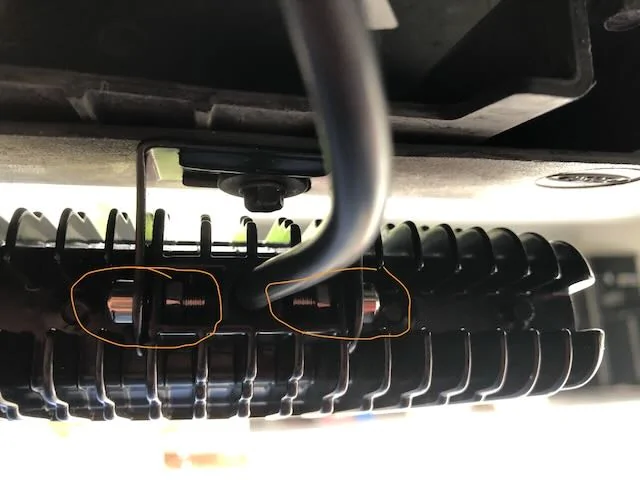Ford Maverick Installed supplemental backup lights IMG_4314