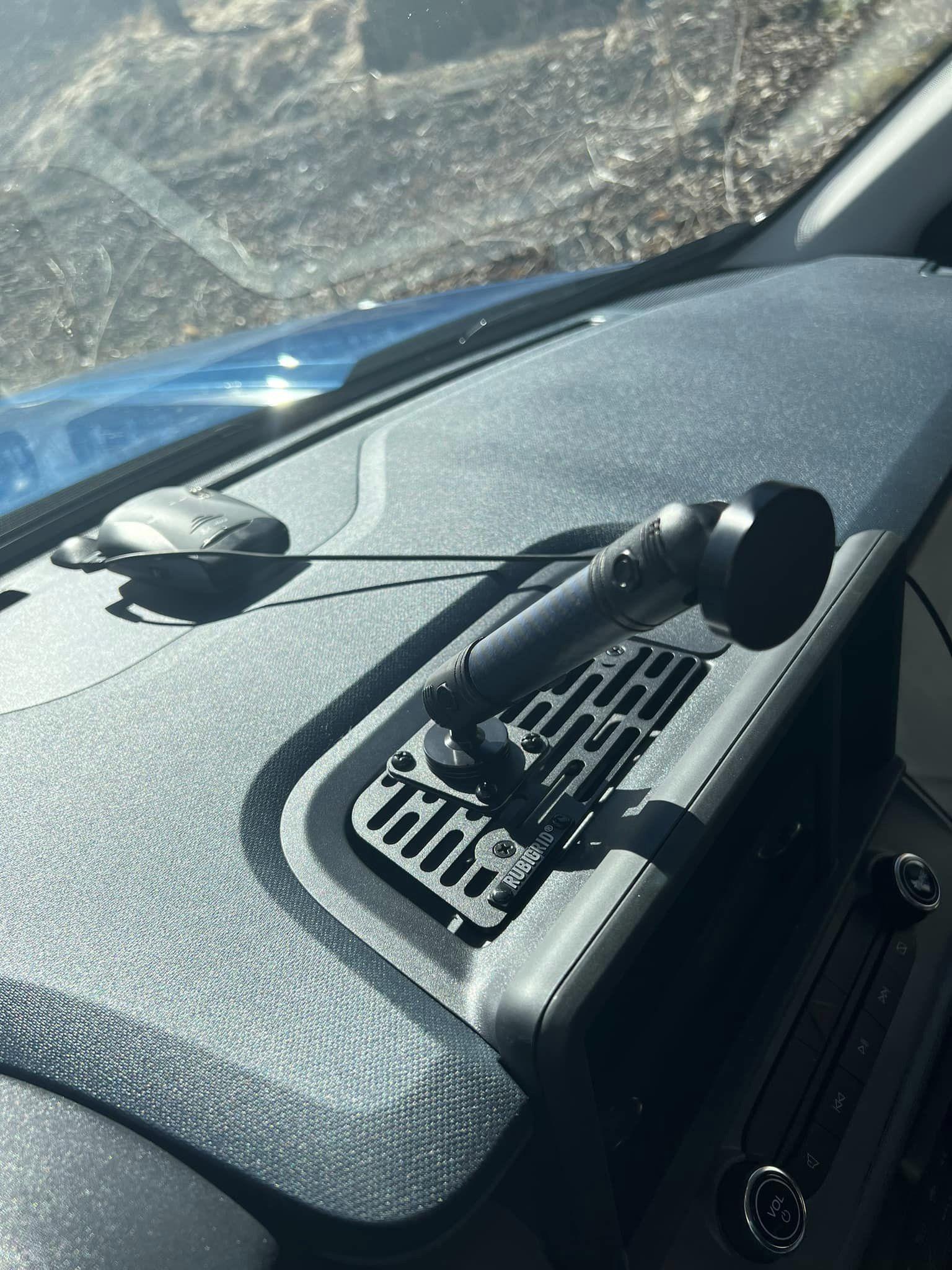 Ford Maverick "Bit" the bullet and got the Bulletpoint Rubigrid mount 428652424_10160352375639633_6482324045042063337_n