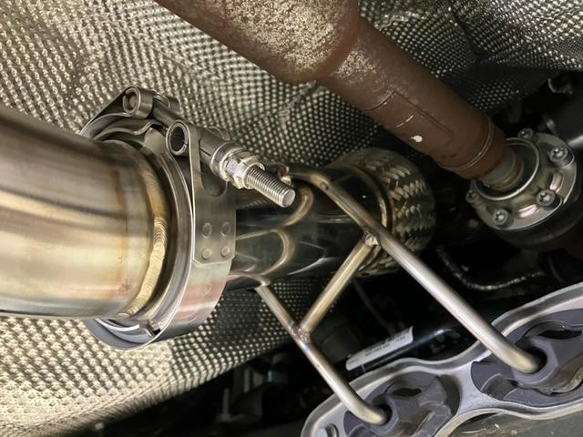 Ford Maverick 2022 Ford Maverick XL EcoBoost AWD Shadow Black Build Downpipe Installed 1